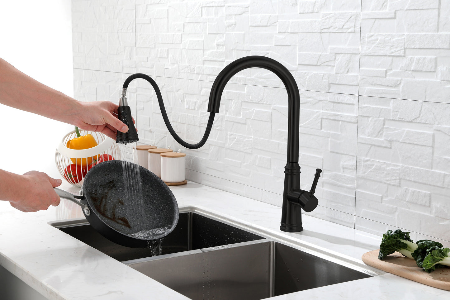 Touch Kitchen Faucet with Pull Down Sprayer