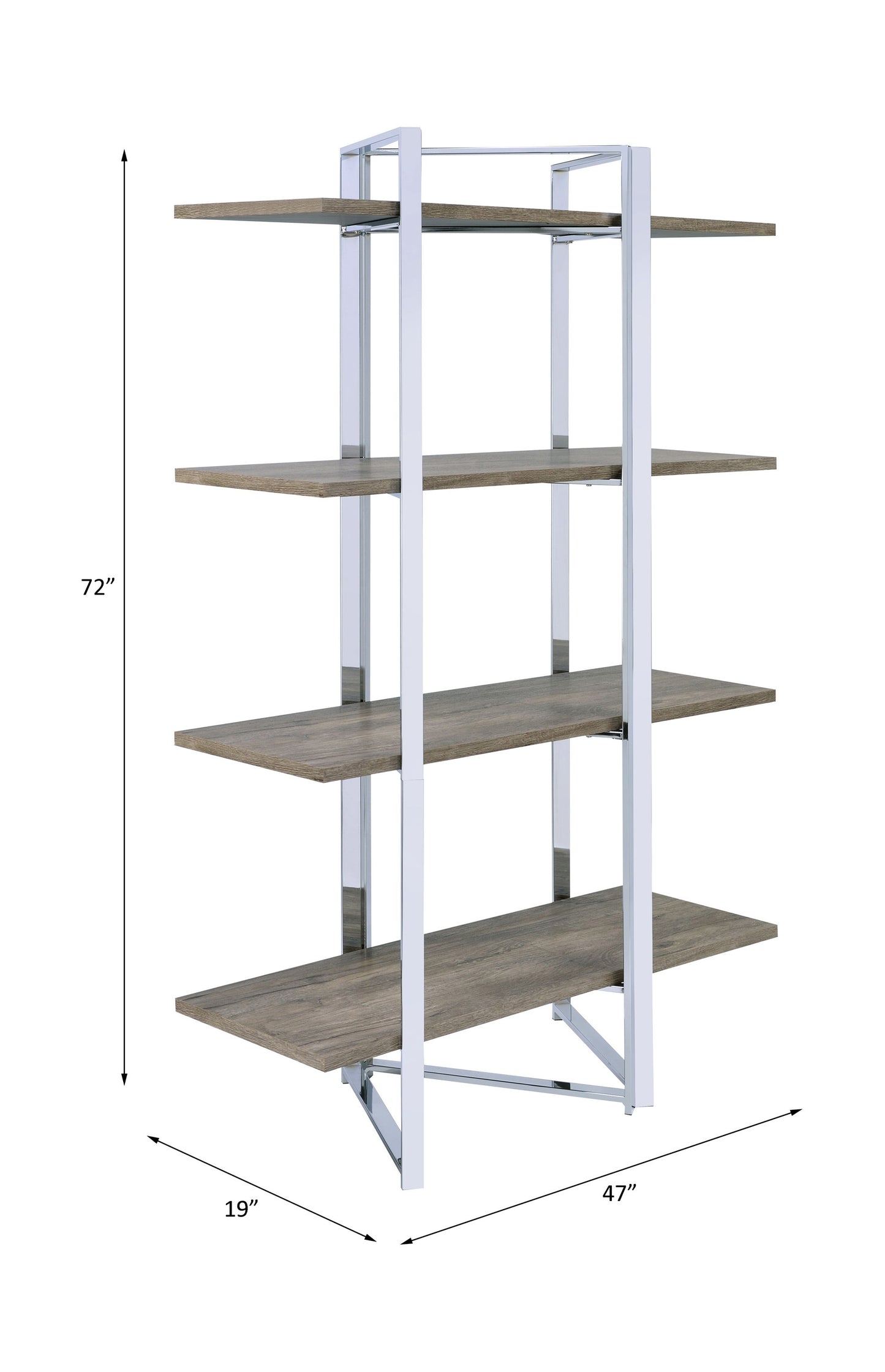 Libby Bookshelf in Chrome 92545