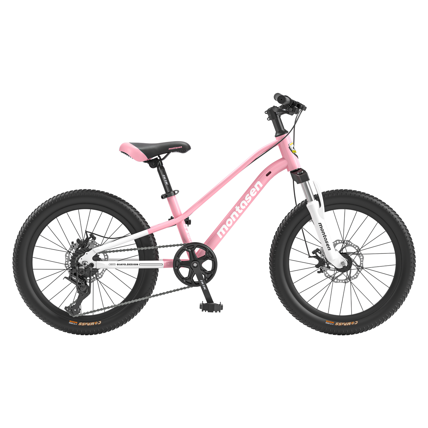 24" Youth Bike Kids Bike for Boys and Girls with Suspension Fork, 7-Speed Drivetrain, Multiple Colors.