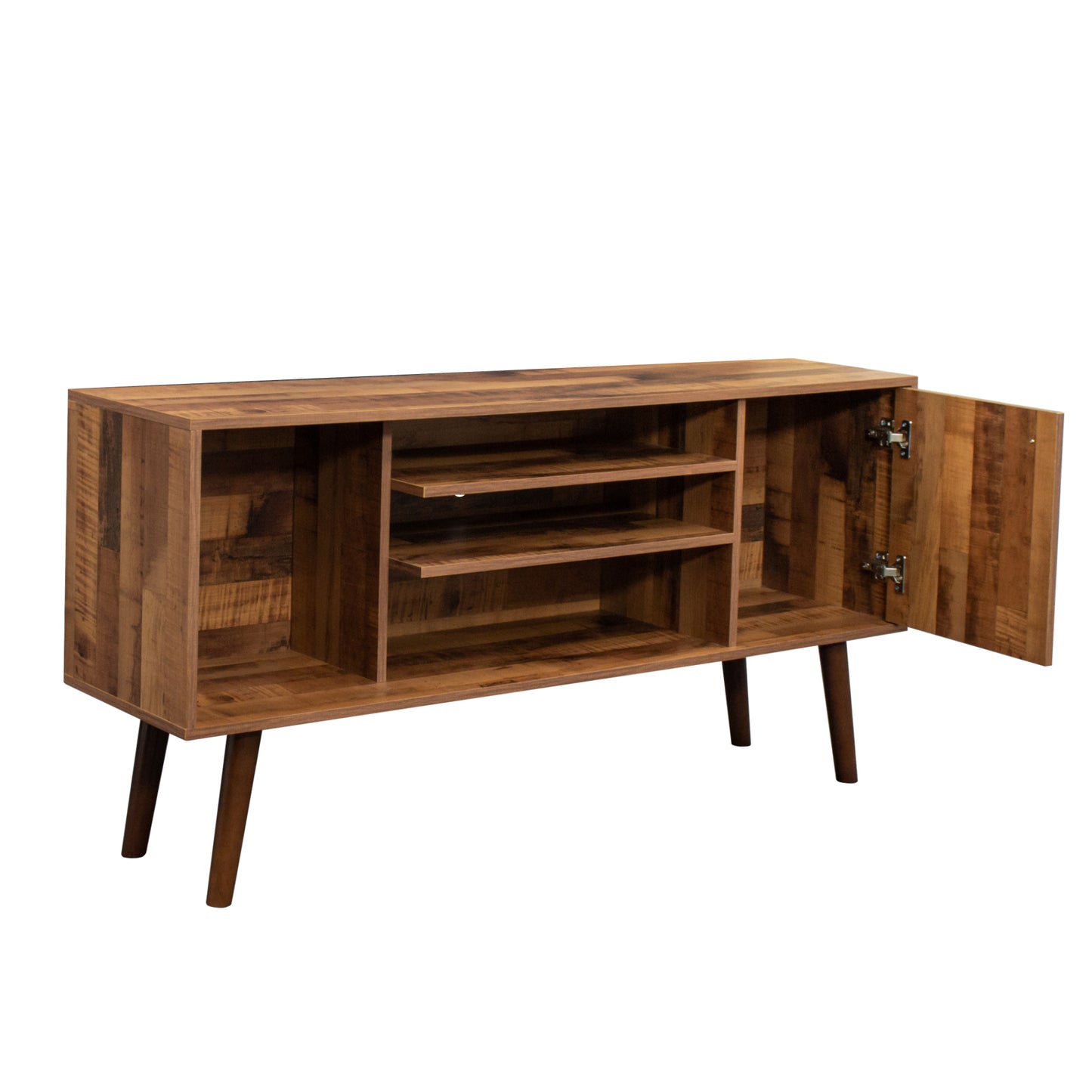 Modern TV Stand with Ample Storage and Stylish Design