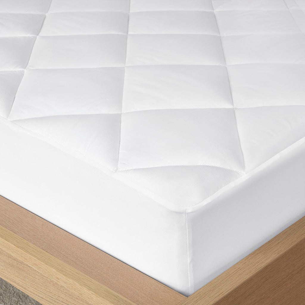 300 Thread Count Cotton Sateen Waterproof Mattress Pad