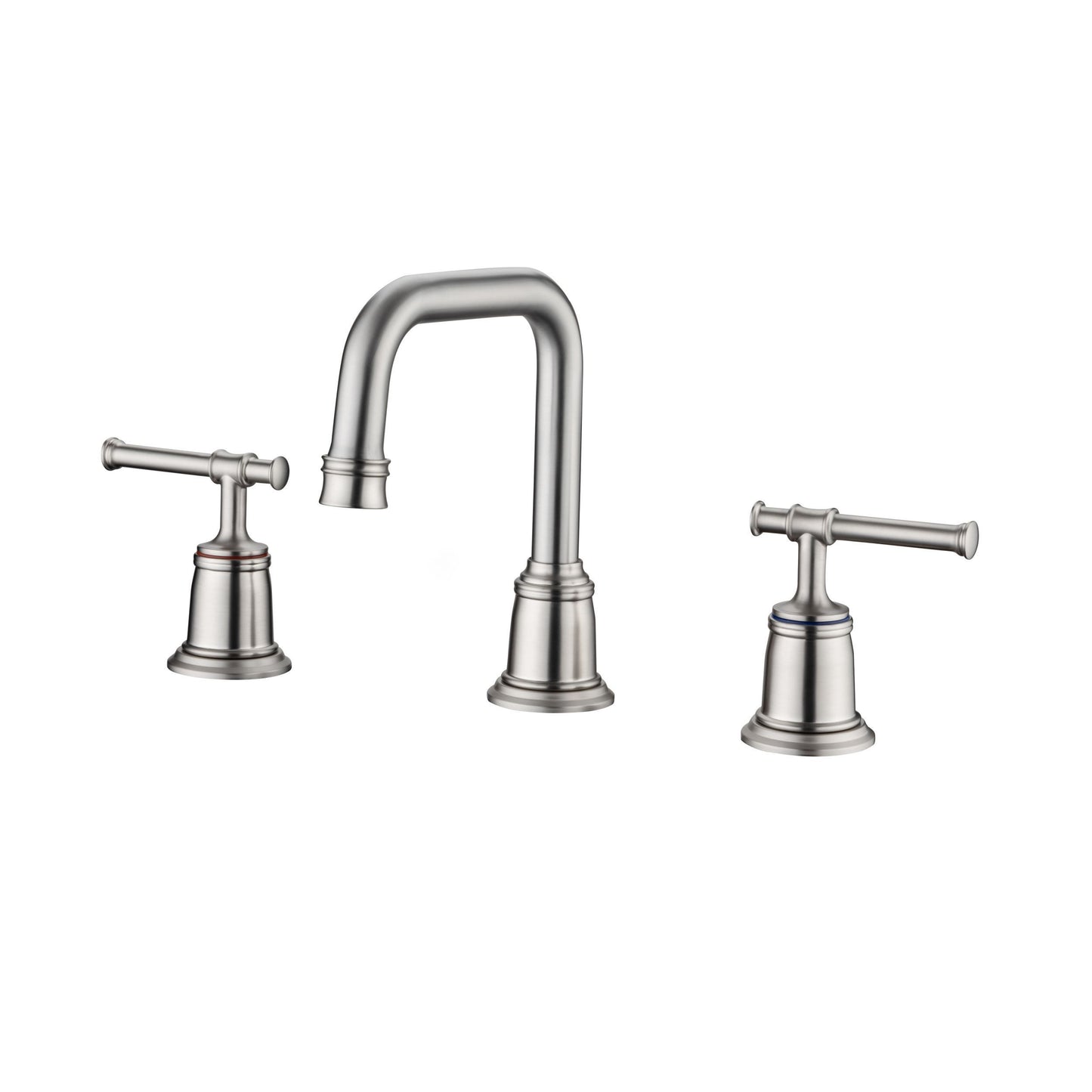 Widespread Bathroom Sink Faucet Set with Drain Assembly