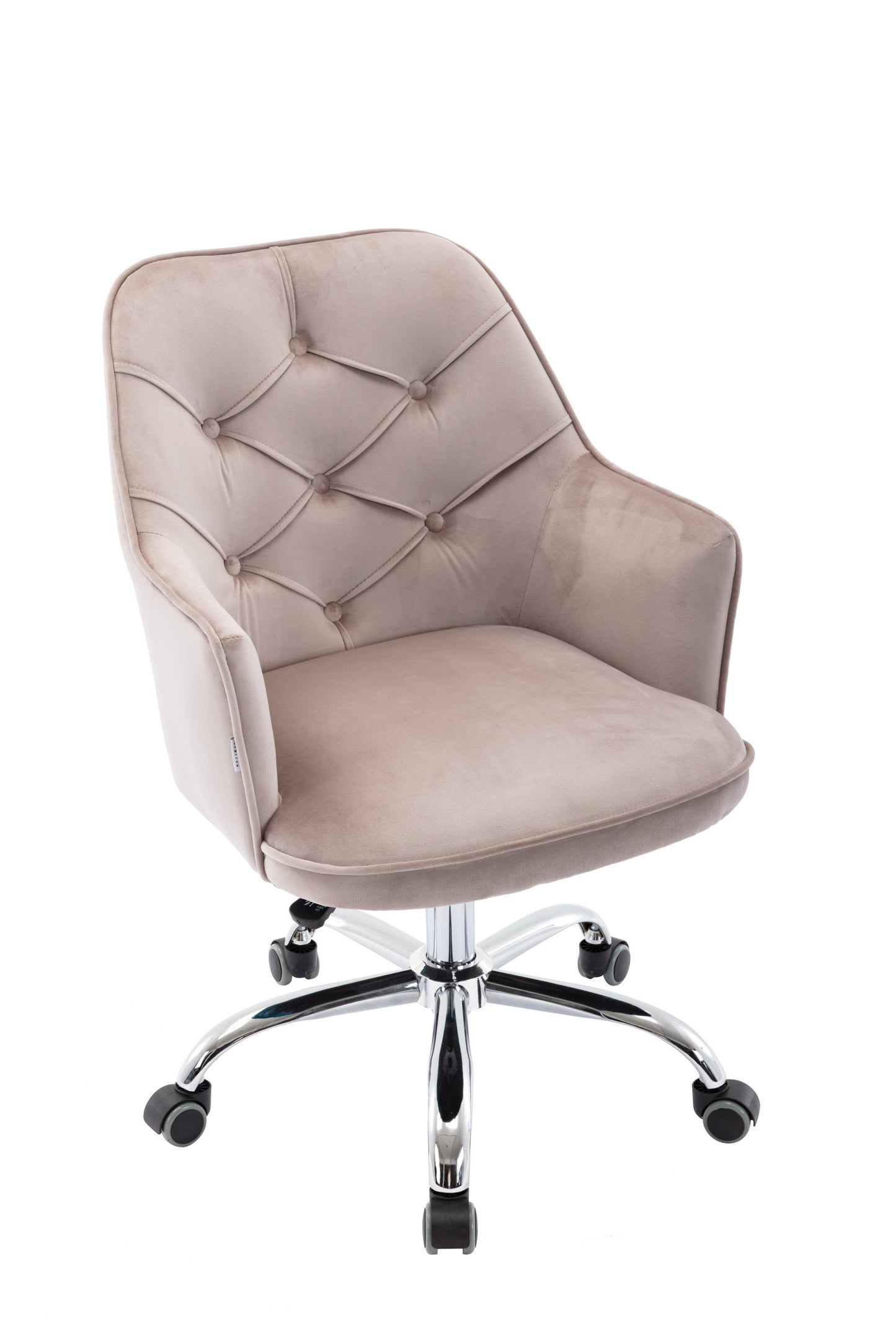 Velvet Swivel Shell Chair for Living Room, Modern Leisure Arm Chair ,Office chair  Grey