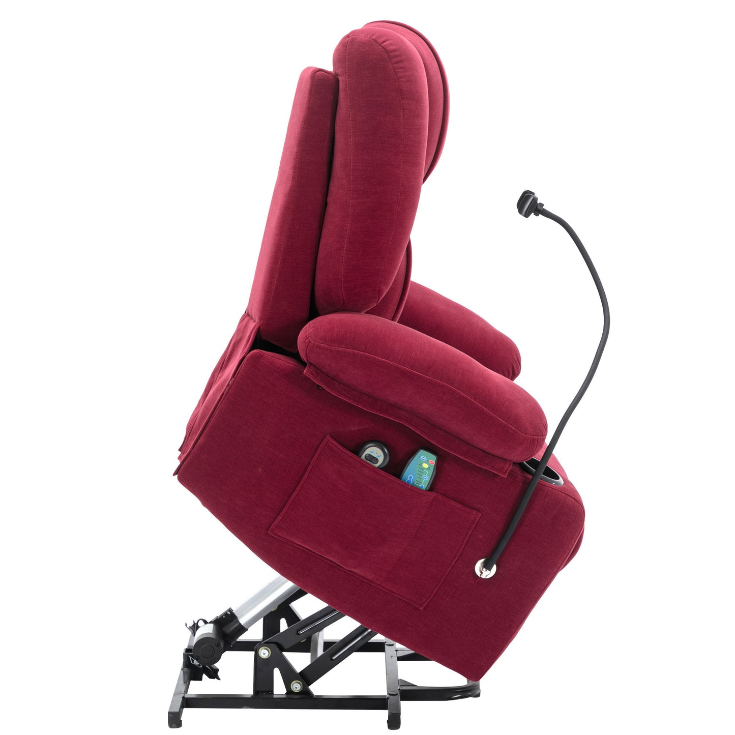 Ultimate Comfort Power Lift Recliner Chair with Massage, Heating, and Remote Control