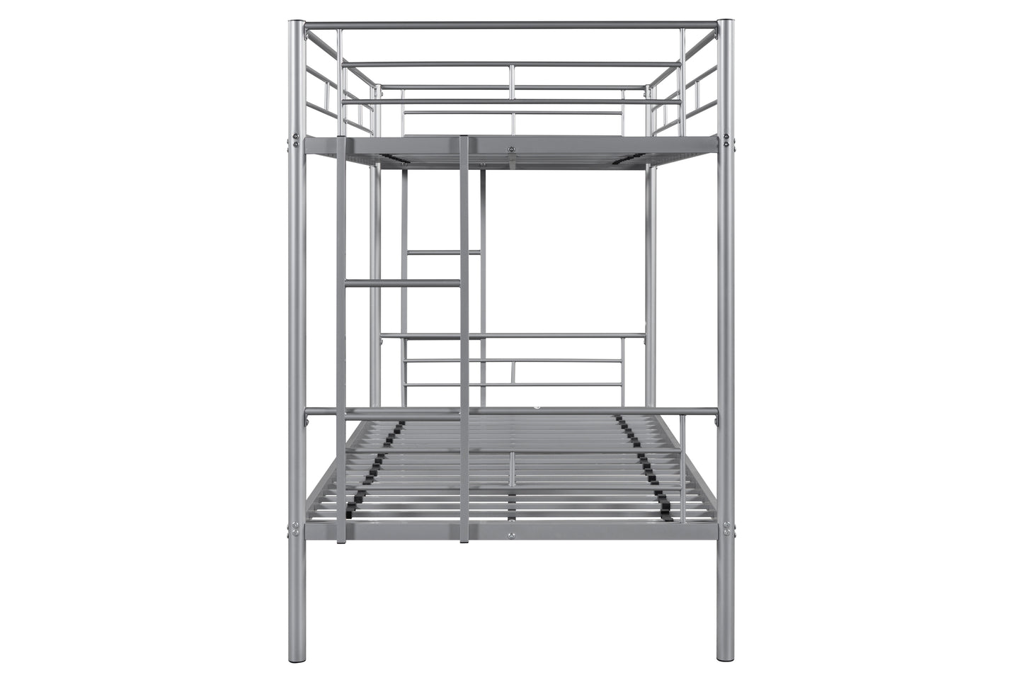 Robust Twin Metal Bunk Bed with Silent Design