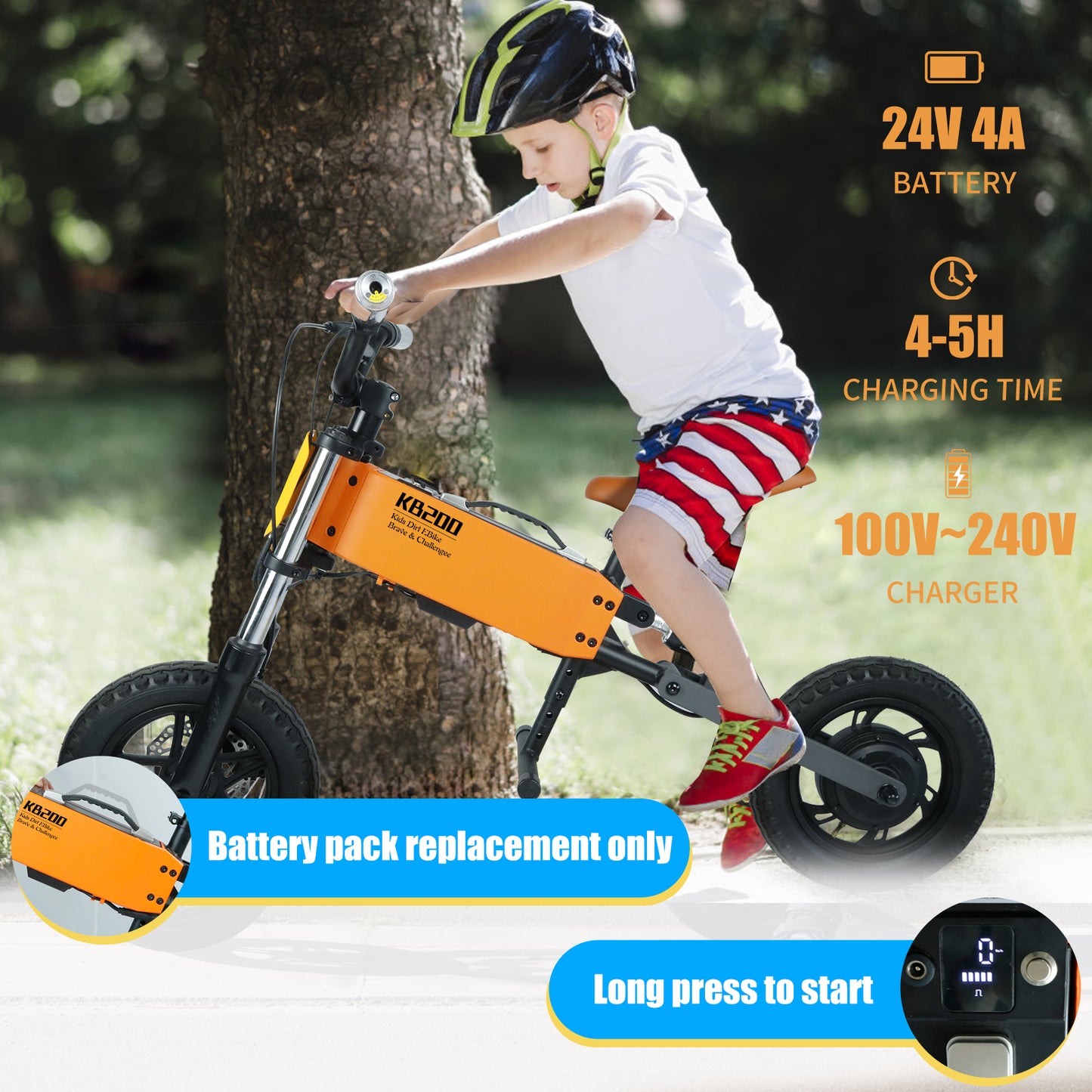 Children's Off-Road Electric Adventure Bike