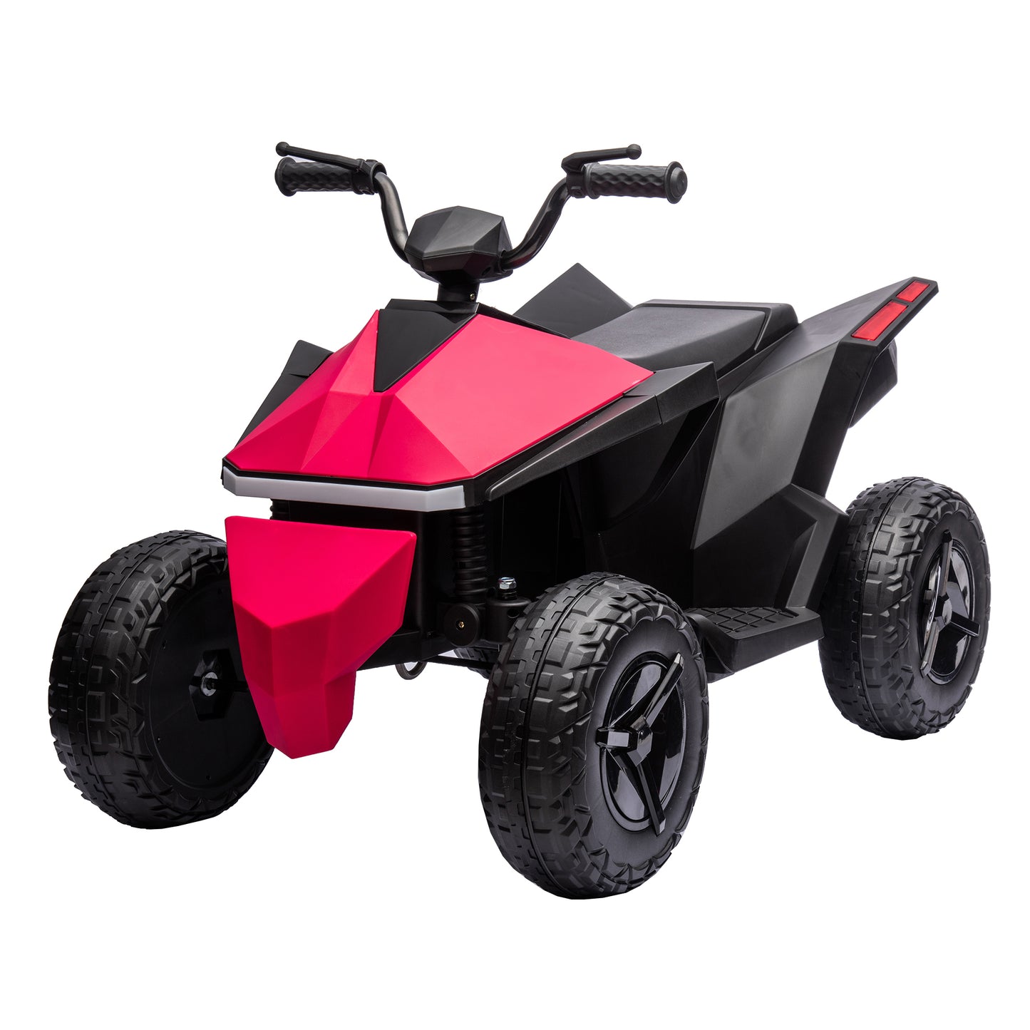 Electric ATV Style Ride-On Car for Kids 3-8 Years with Multi-Functional Touch Screen and LED Lights