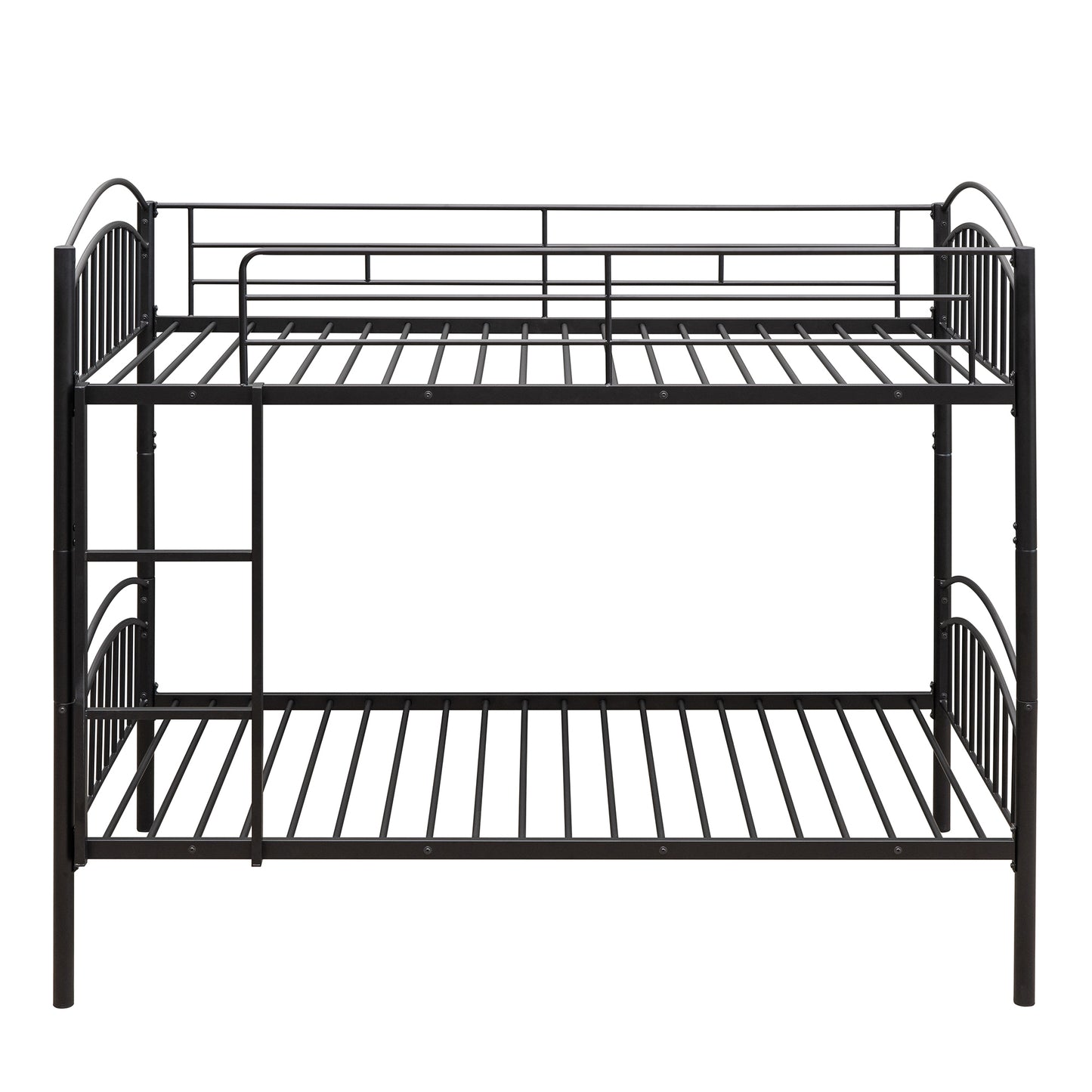 Manhattan Steel Twin Bunk Bed Set (Black)