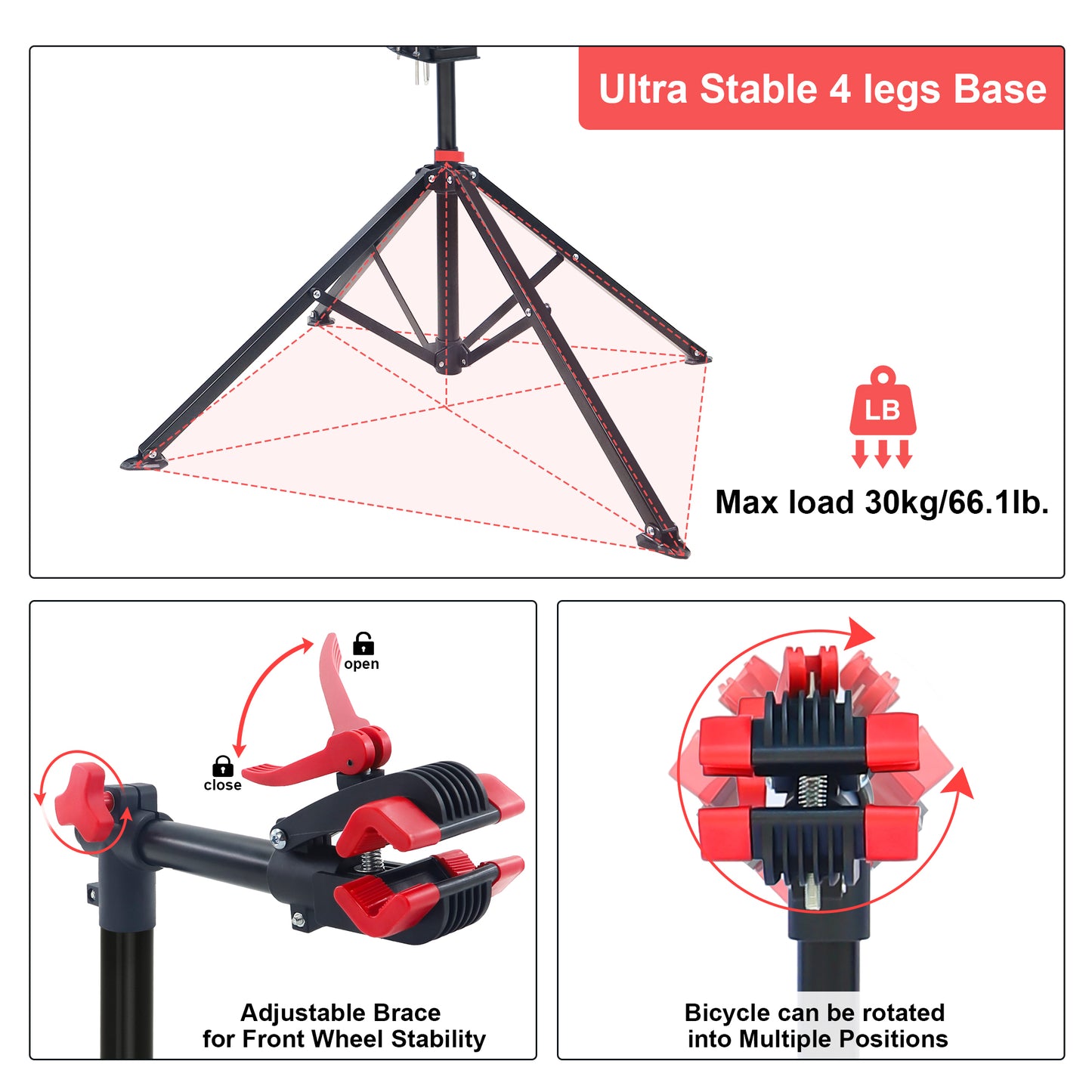 Multi Purpose Tool Tray with Magnetic Compartment,Home Mechanic Repair Bicycle Stand