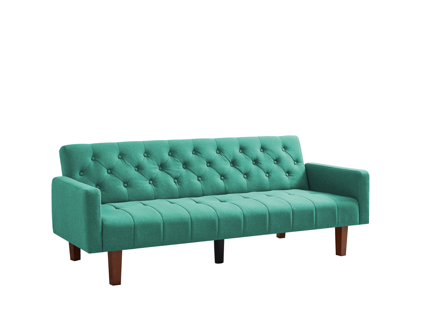 Convertible Green Sofa Bed - 6002