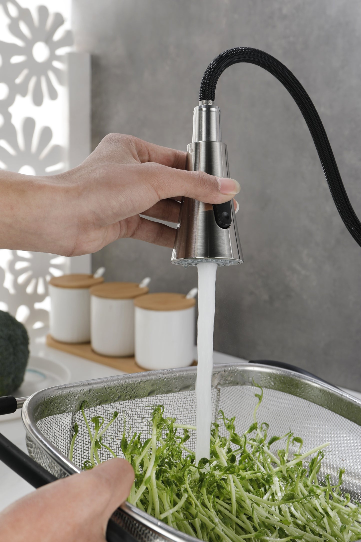 Kitchen Faucet with Pull Out Spraye