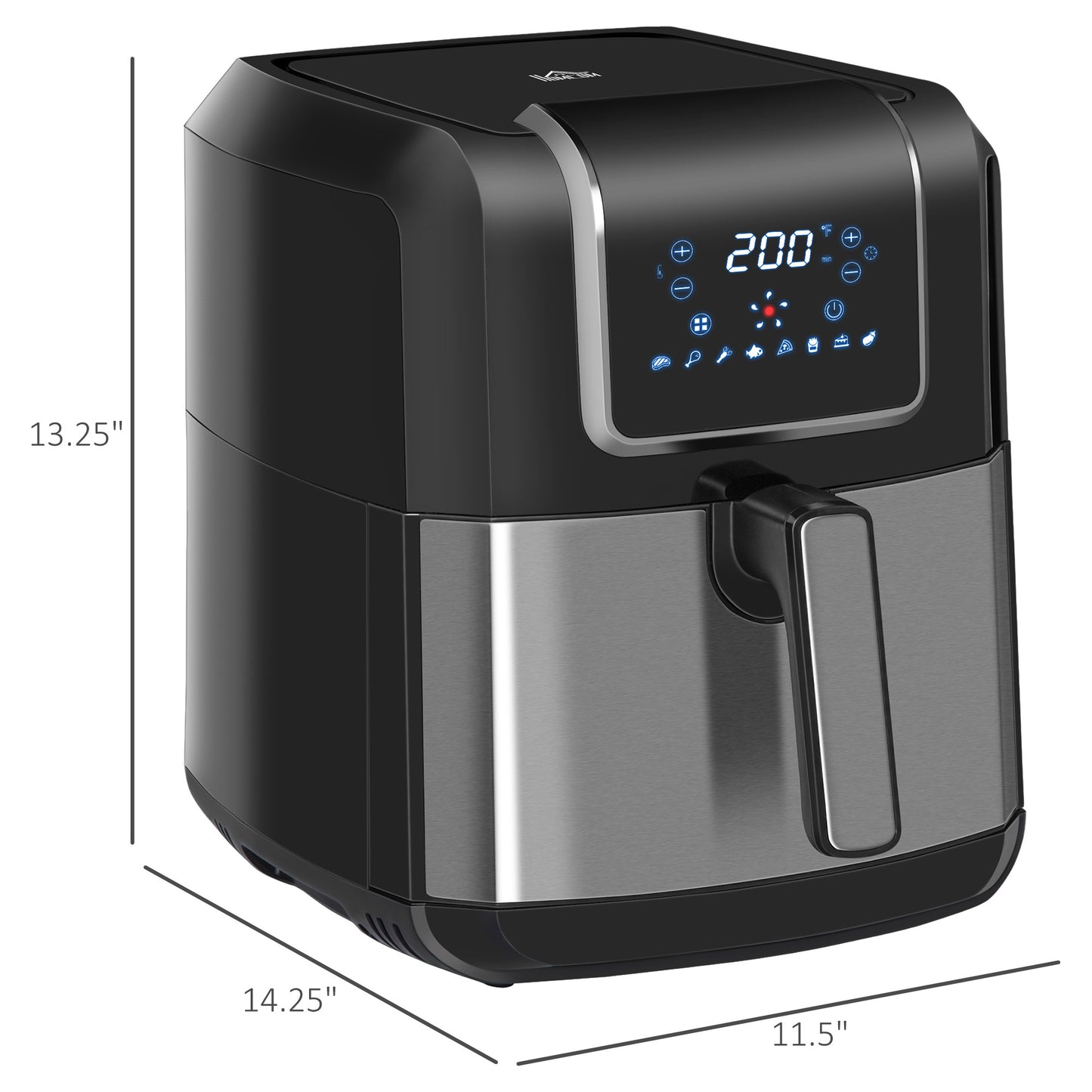 Air Fryer with 8 Preset Menus and 6.9Qt Capacity