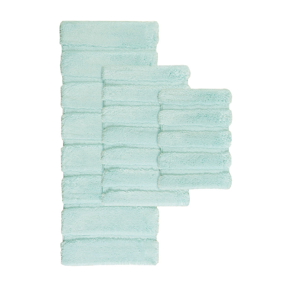 Pearl Channel Tufted Bathroom Rug