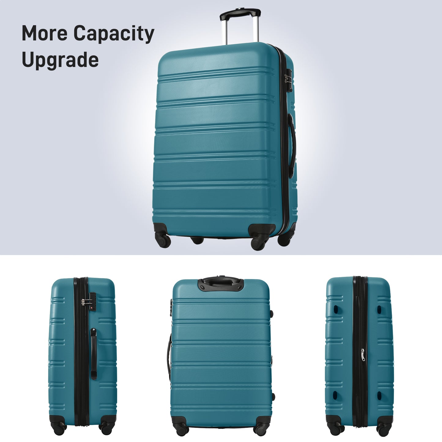 Luggage Sets of 2 Piece Carry on Suitcase Airline Approved,Hard Case Expandable Spinner Wheels