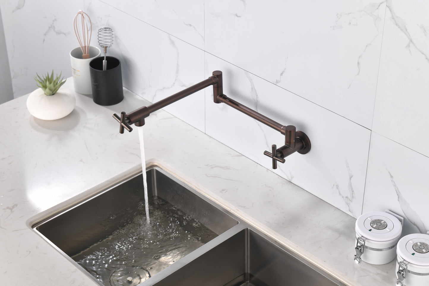 Pot Filler Faucet Wall Mount