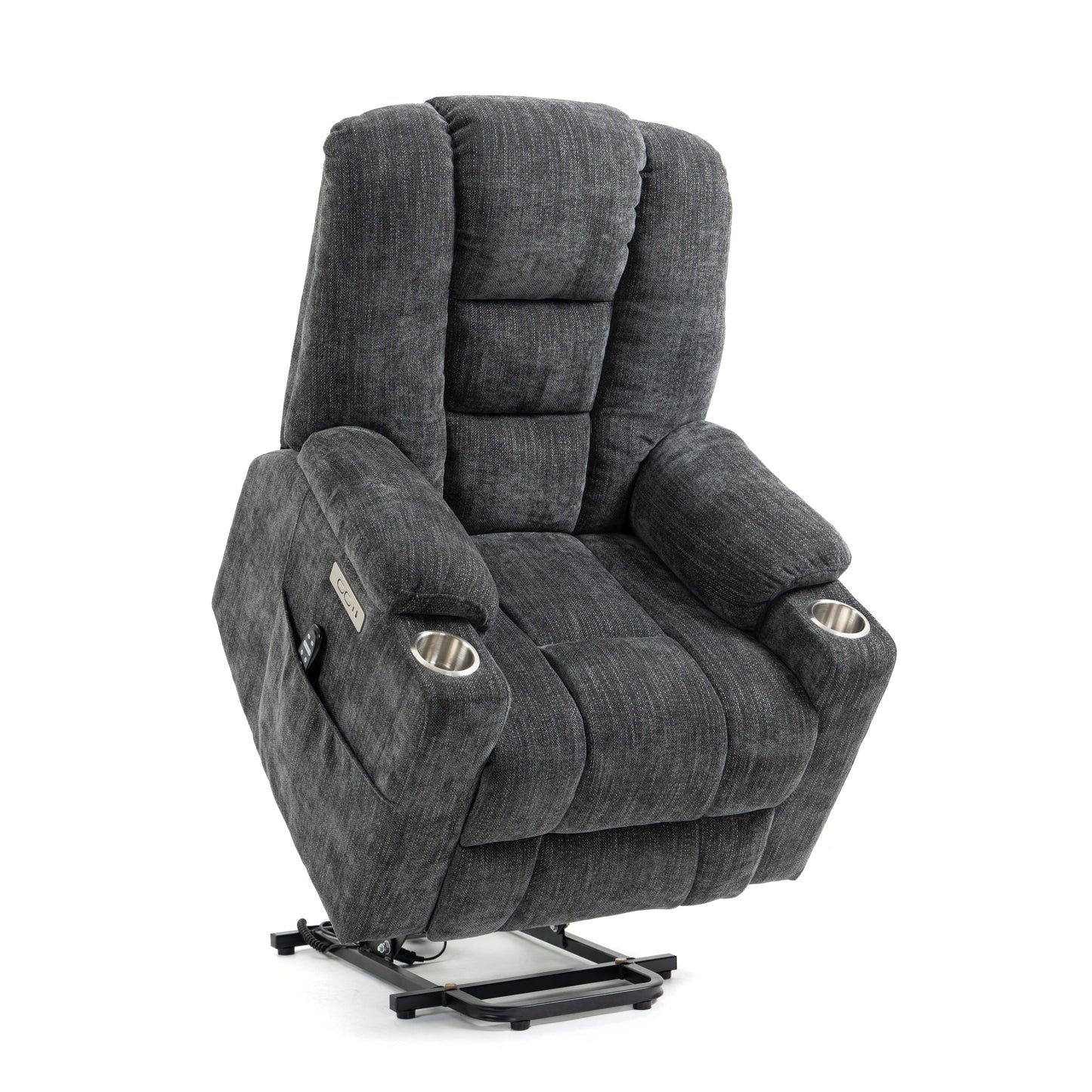 Comfortable Power Lift Recliner Chair with Massage, Heat, and USB Ports