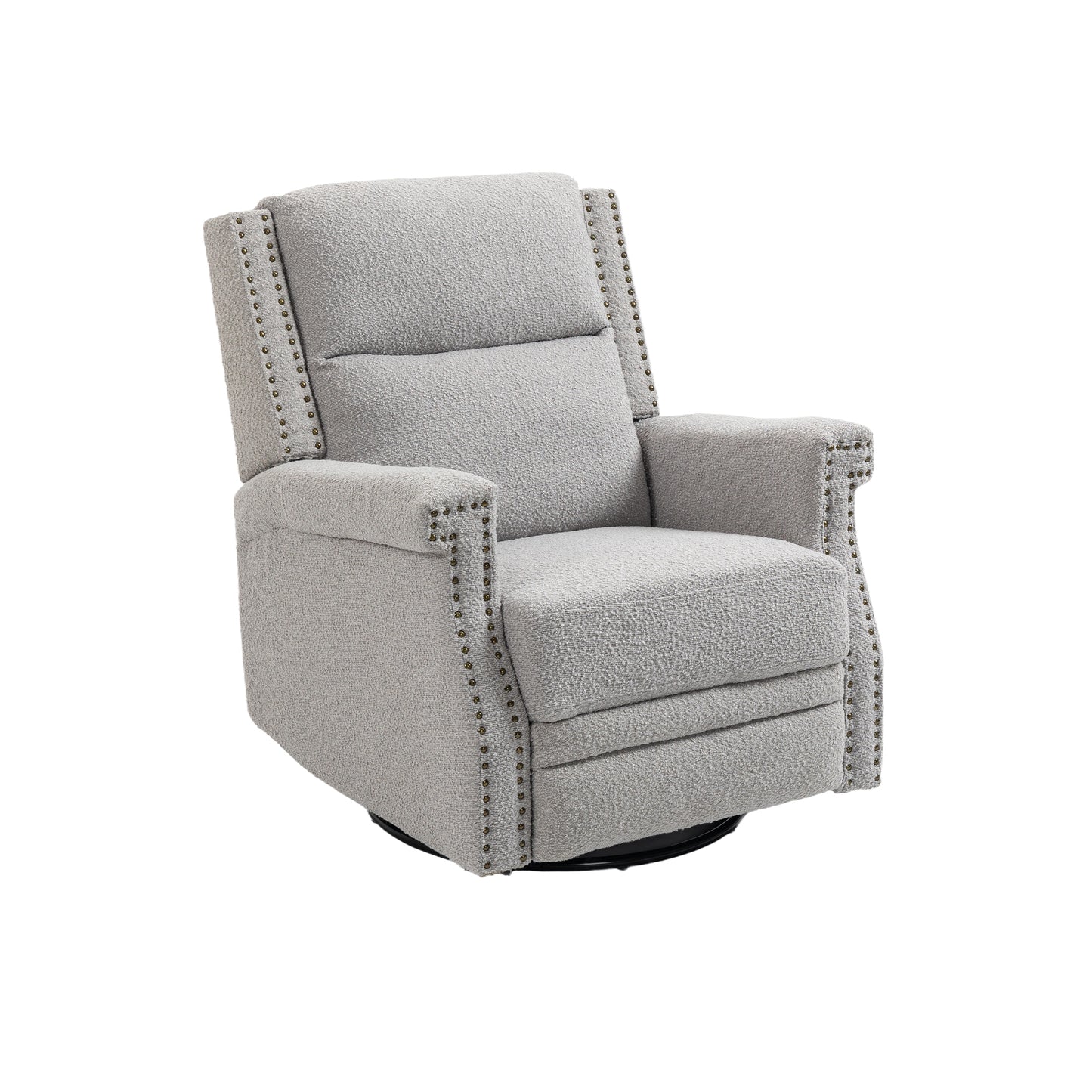 360° Swivel Recliner Chair with Rocking and Reclining Functions