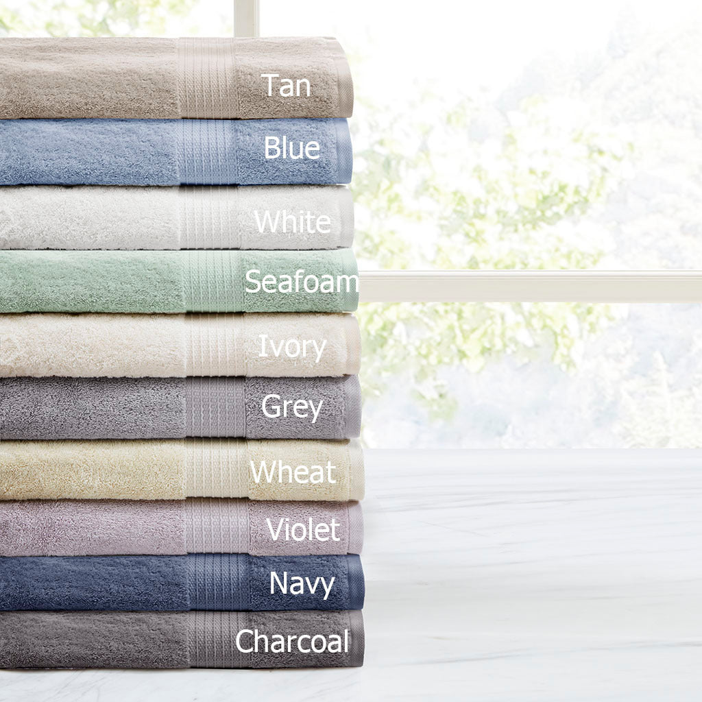 Deluxe 6-Piece Organic Cotton Towel Bundle