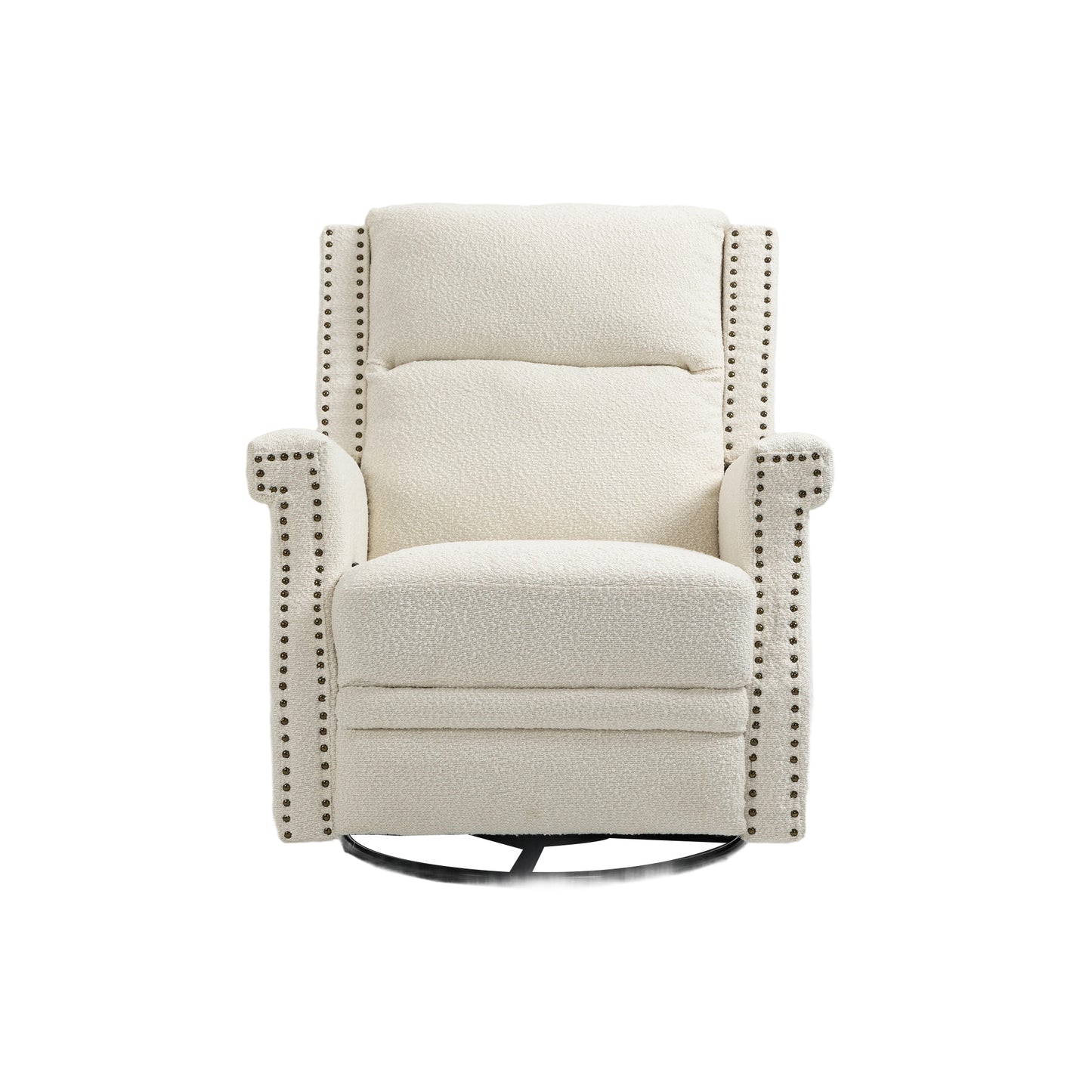 360 Degree Swivel Recliner Chair with Rocking and Reclining Capabilities