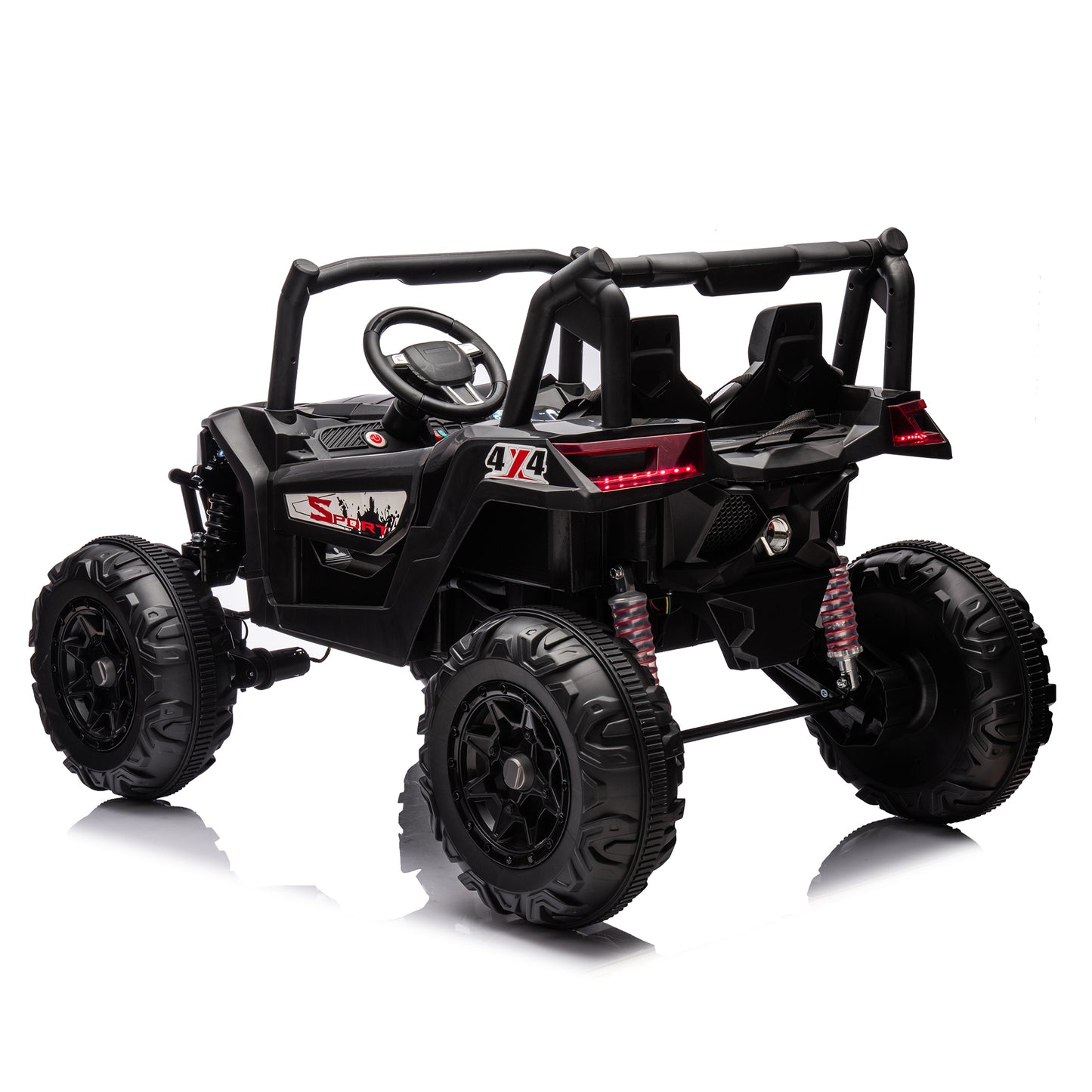 Ultimate Adventure 24V Ride-On UTV Car for Two Kids with Remote Control and Safety Belts