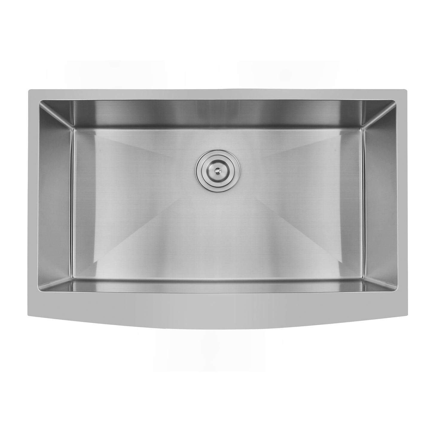 33-inch Premium Stainless Steel Farmhouse Kitchen Sink, Single Bowl 18 Gauge