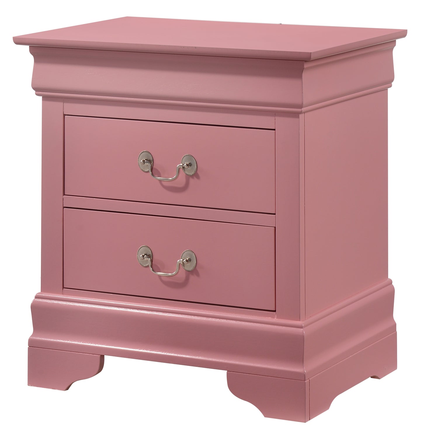 Louis Phillipe G3104-N Nightstand , Pink