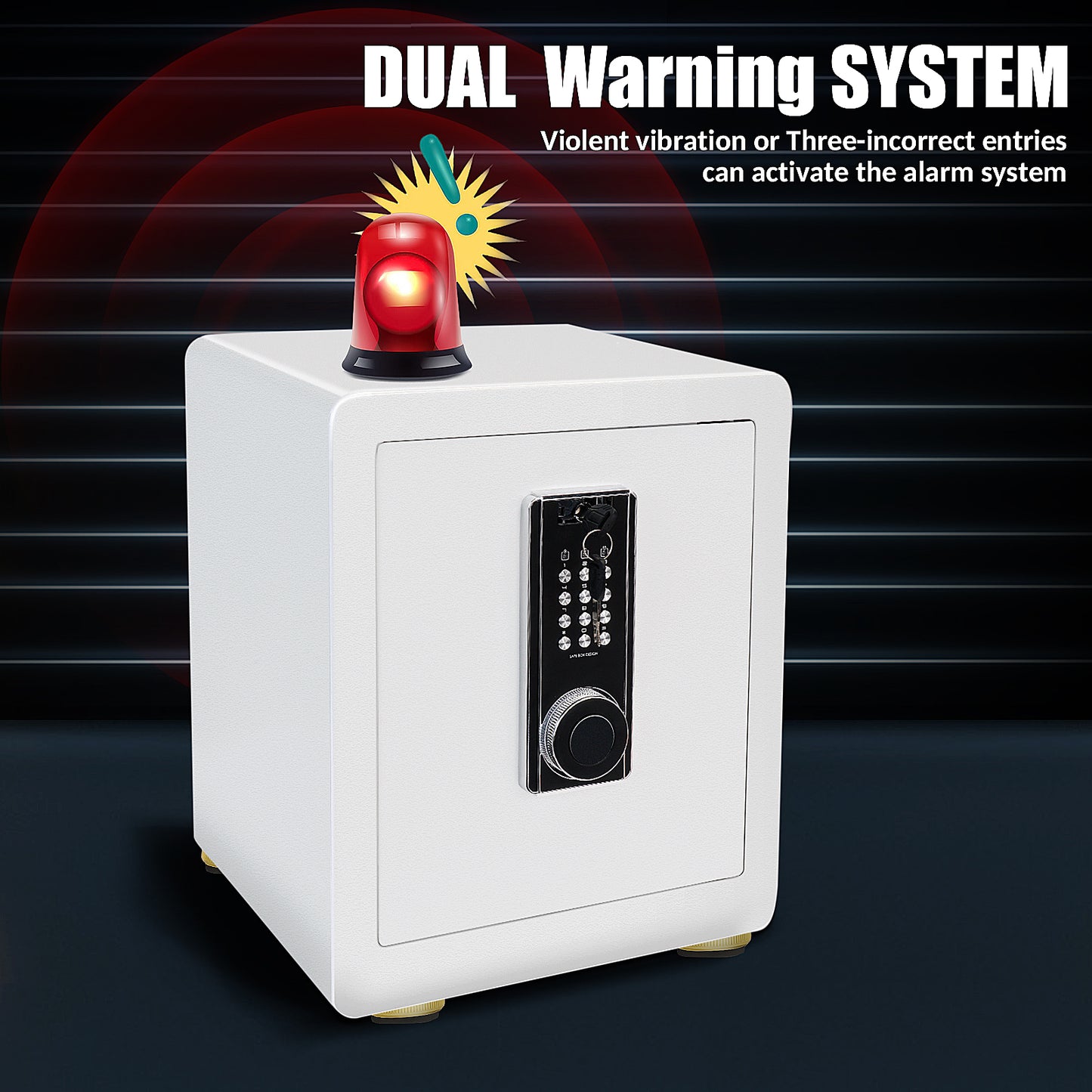 2 Cub Safe Box with Unbeatable Security Features for Safeguarding Valuables