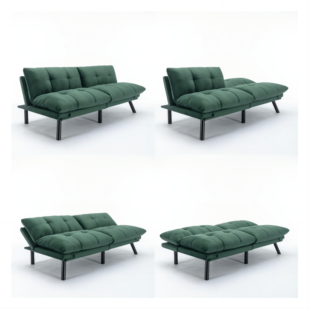 Emerald Convertible Folding Modern sofa Bed