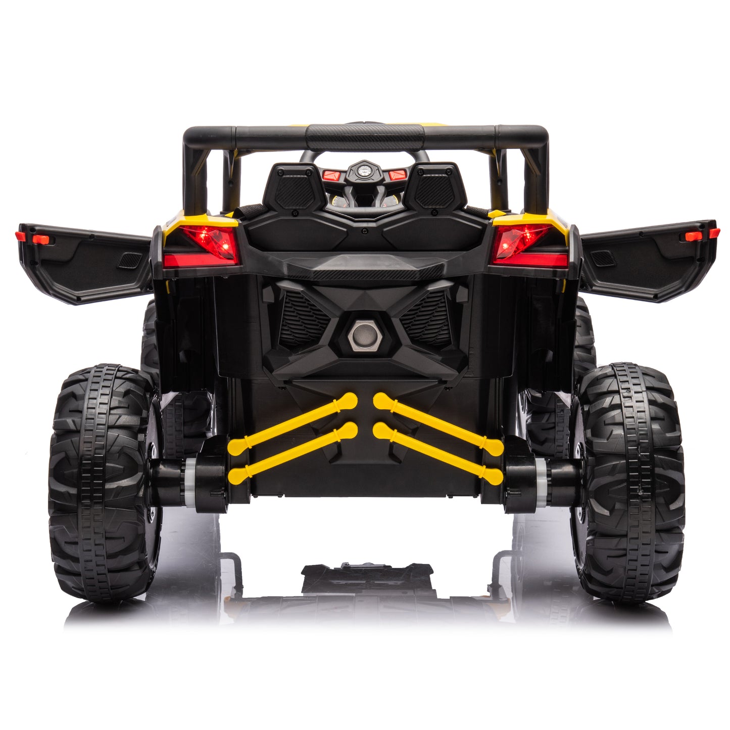 12V UTV Ride-On Car for Kids with Remote Control, Music Player, and LED Lights