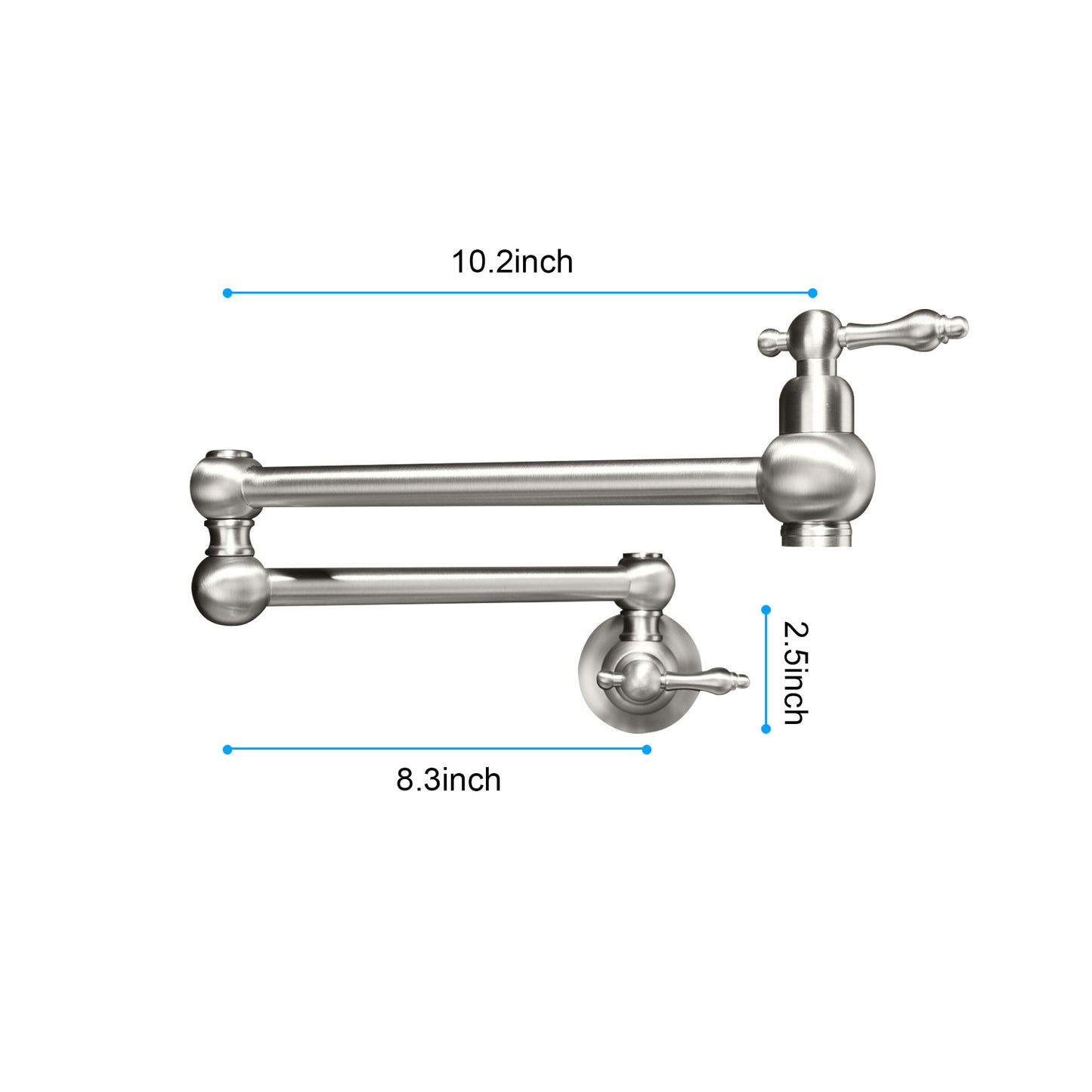 Pot Filler Faucet Wall Mount