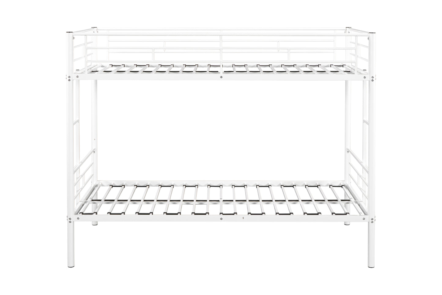 Durable Metal Twin Bunk Bed with Noise-Reduced Design