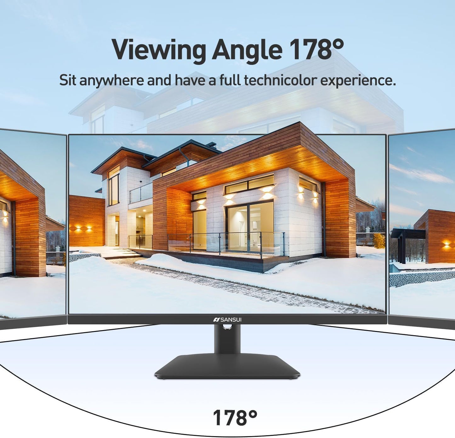 Enhance your Visual Experience with Sansui 24 Full HD Monitor