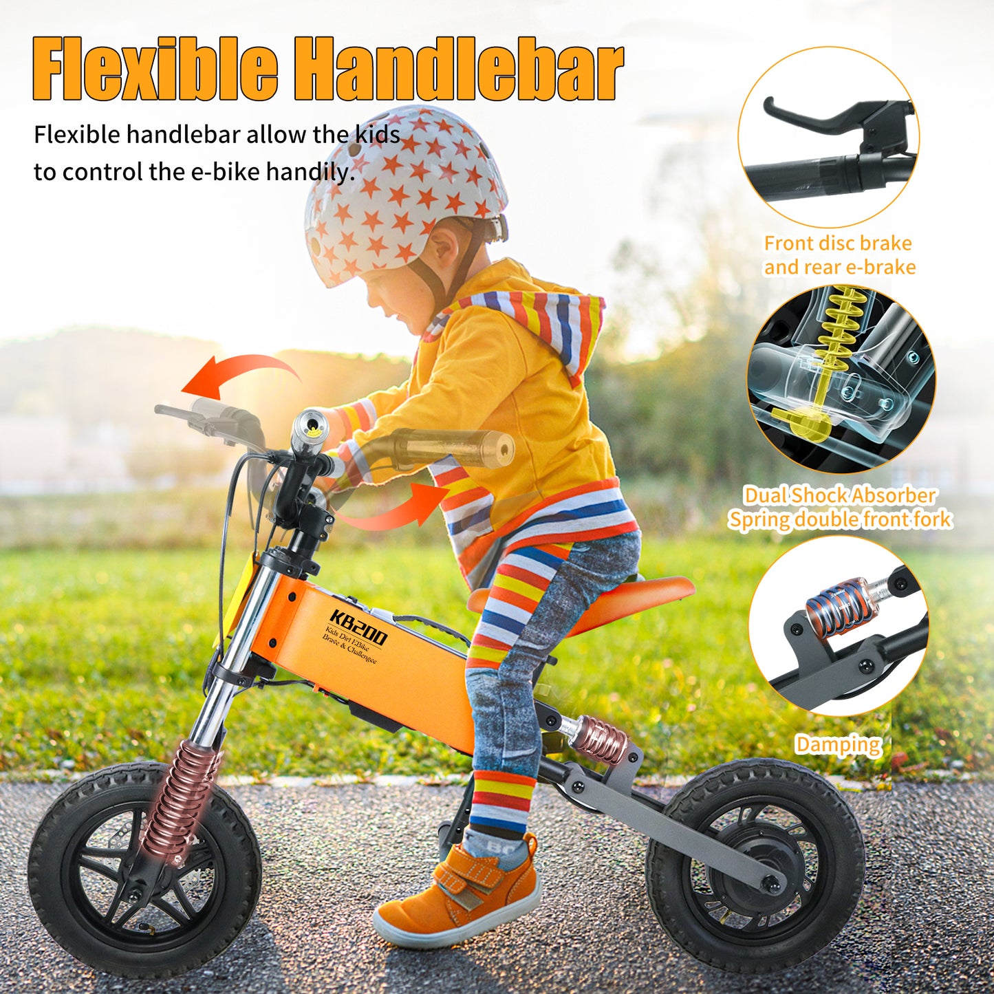 Children's Off-Road Electric Adventure Bike