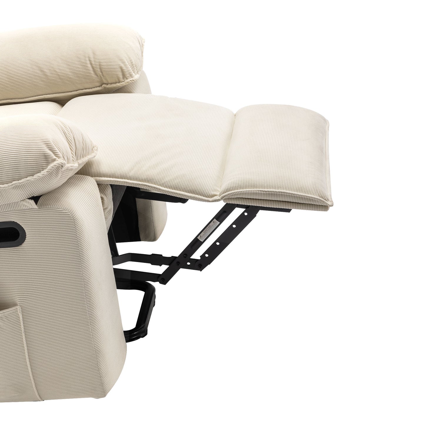 Adjustable Massage and Heating Power Lift Recliner Chair with Side Pocket