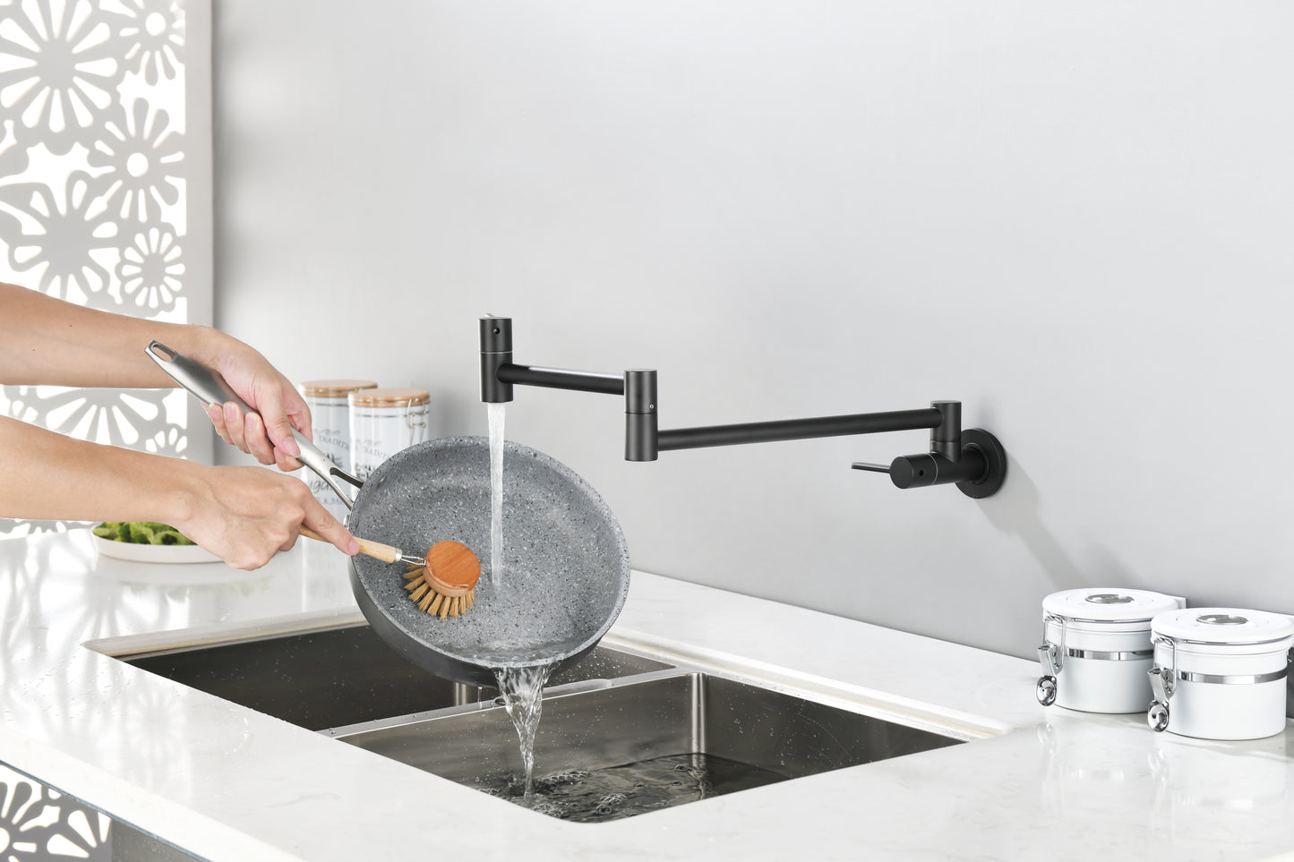 Pot Filler Faucet Wall Mount