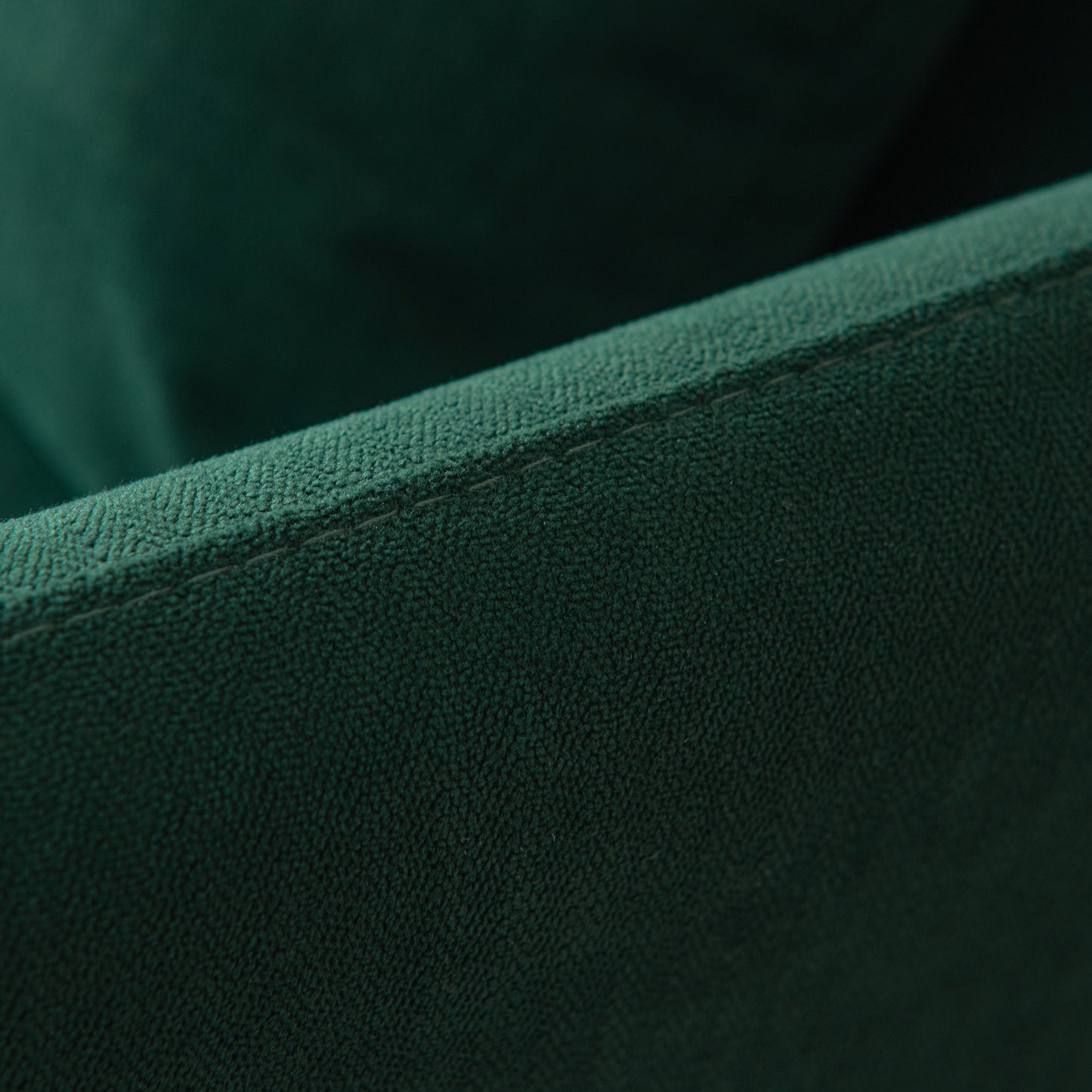 Modern Upholstered Loveseat Sofa,Emerald Cotton Linen-63.8''