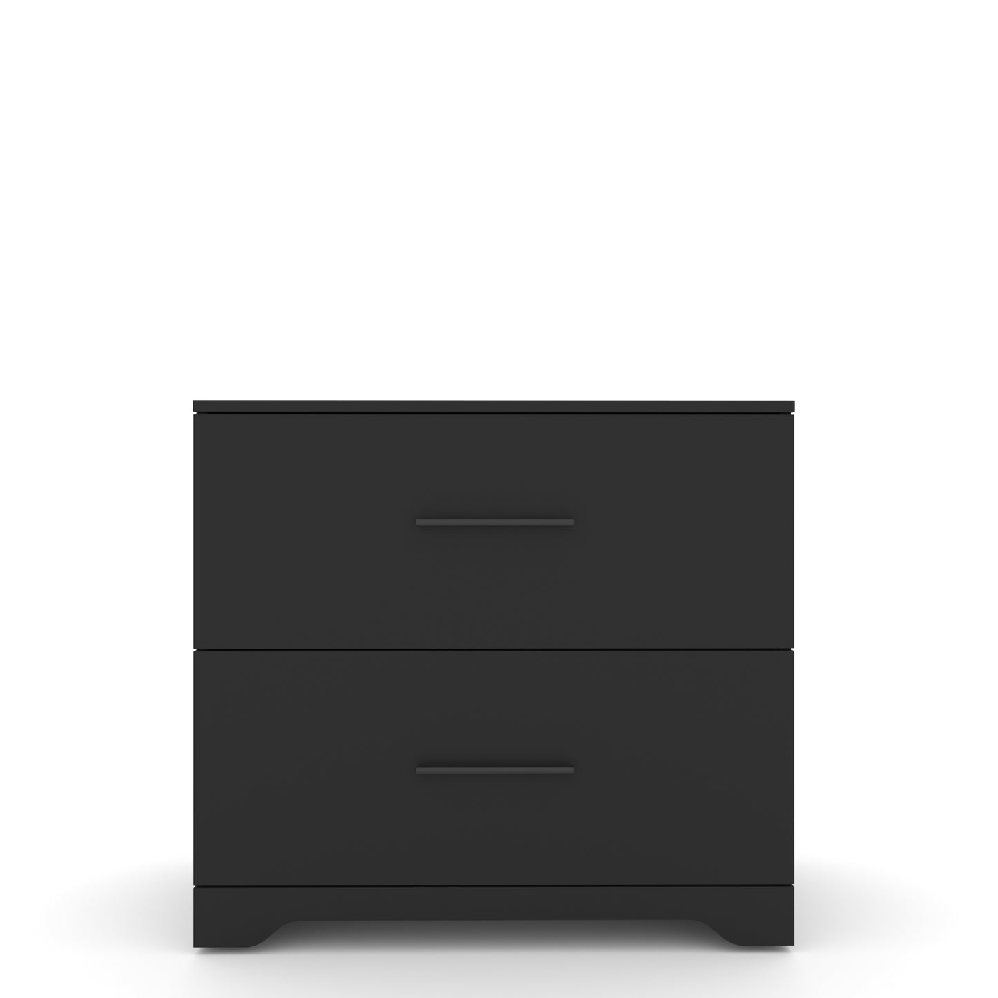 2 -Drawer Lateral Filing Cabinet,Storage Filing Cabinet for Home Office, Black