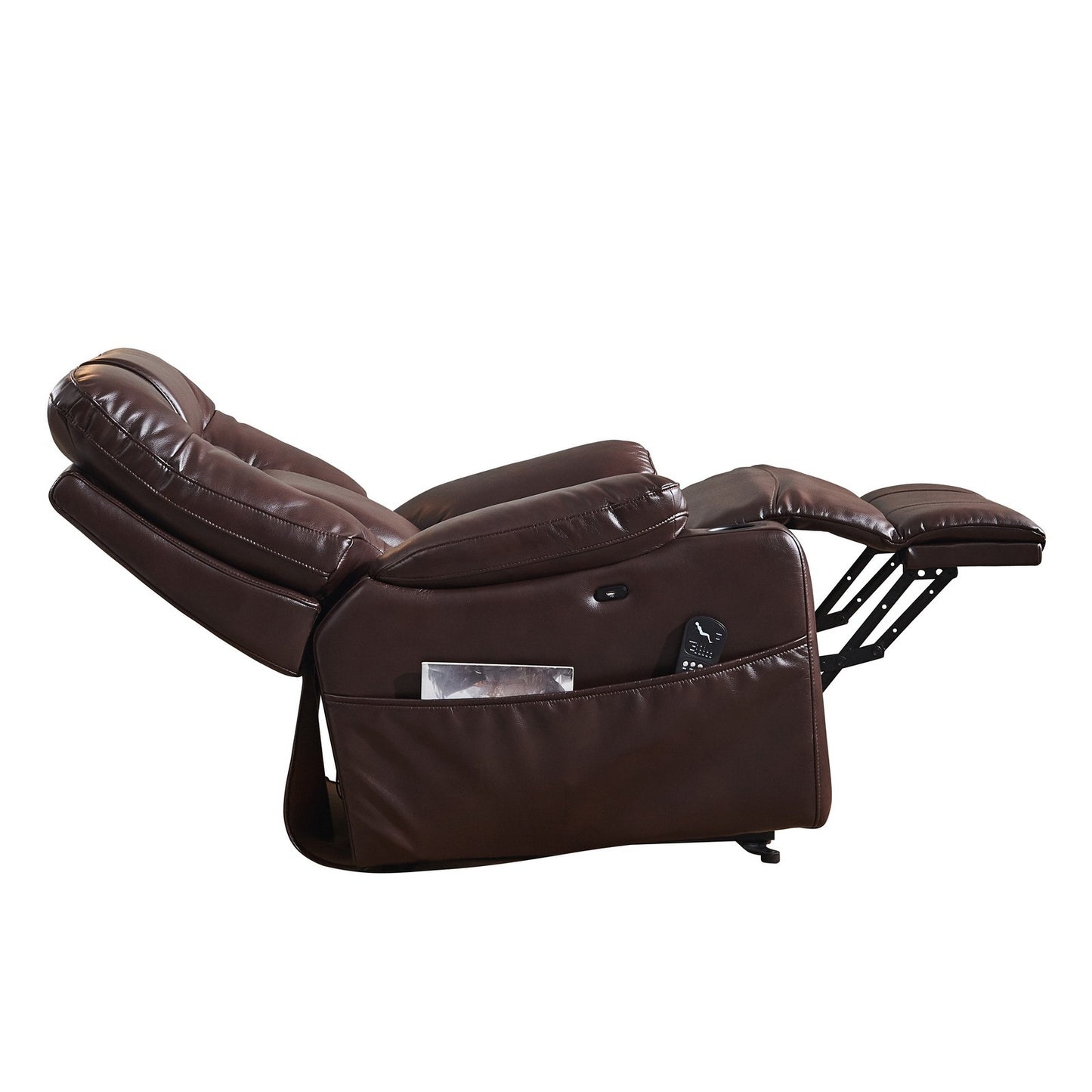 Electric Power Lift Recliner Chair Sofa with Vibration Massage and Lumbar Heat for Elderly