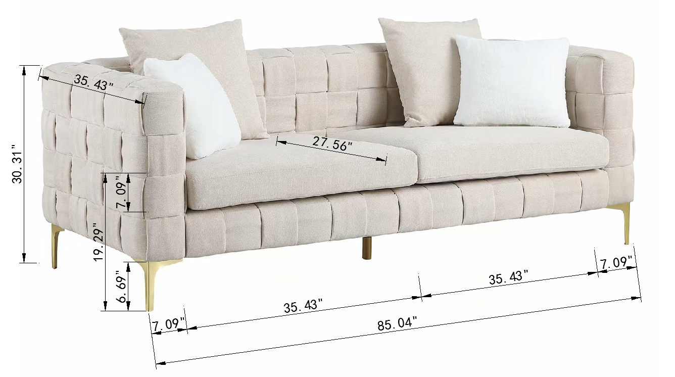 Deepth 35",  length 85"  weave sofa,weave sofa ,contemporary new concept sofa.handcrafted weave sofa