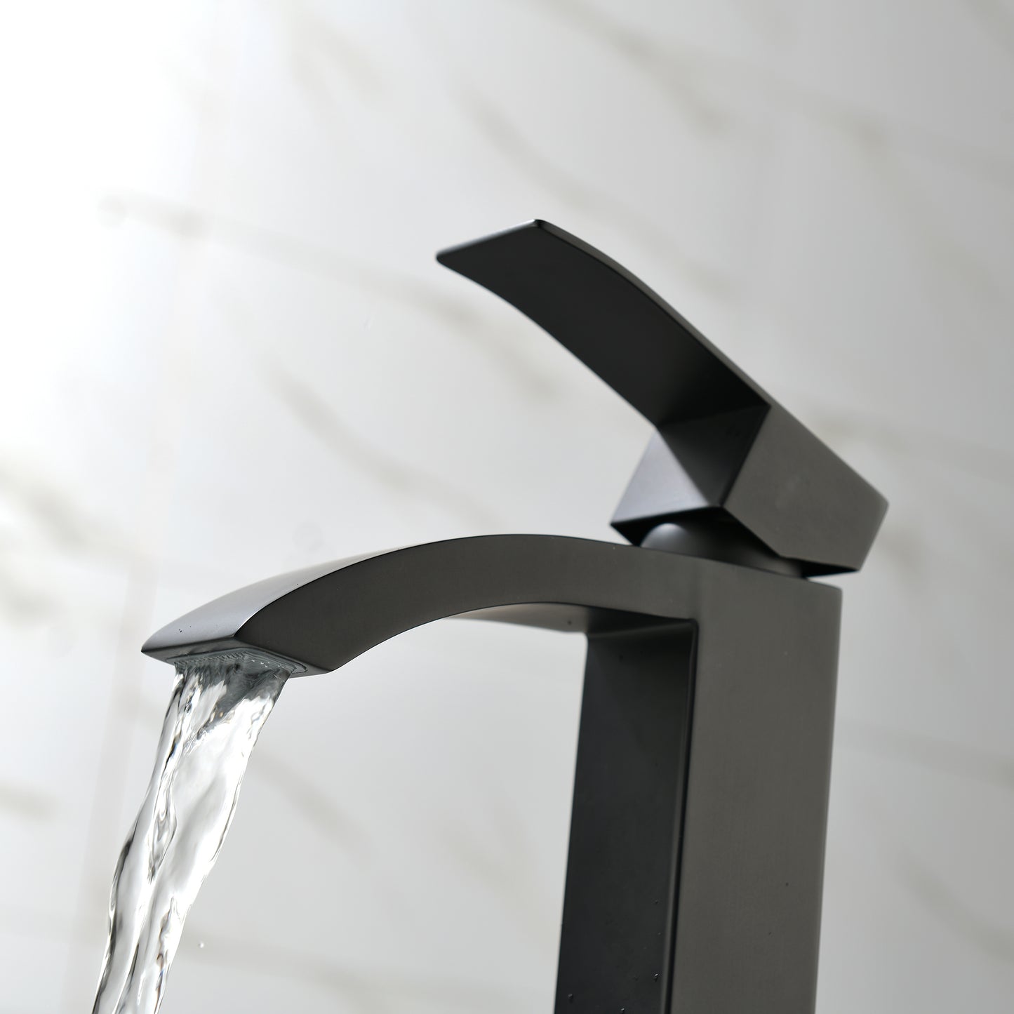 Elegant Matte Black Bathroom Faucet