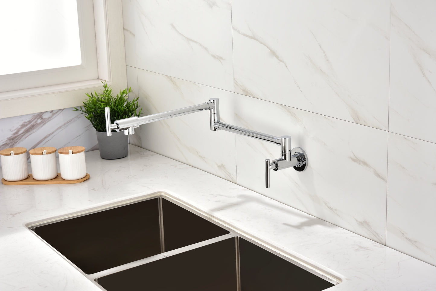 Pot Filler Faucet Wall Mount