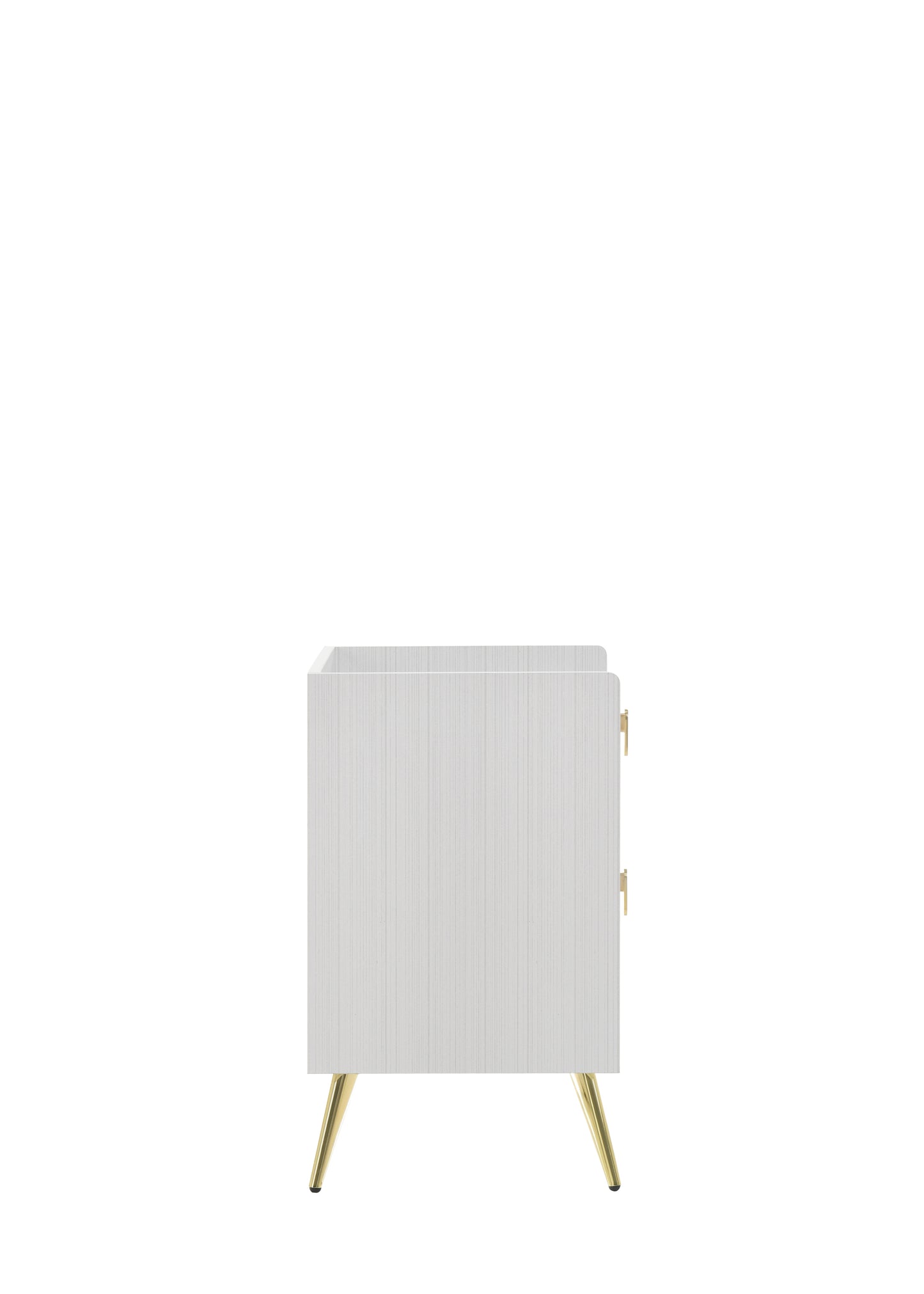 Zeena Nightstand, White Finish BD01177