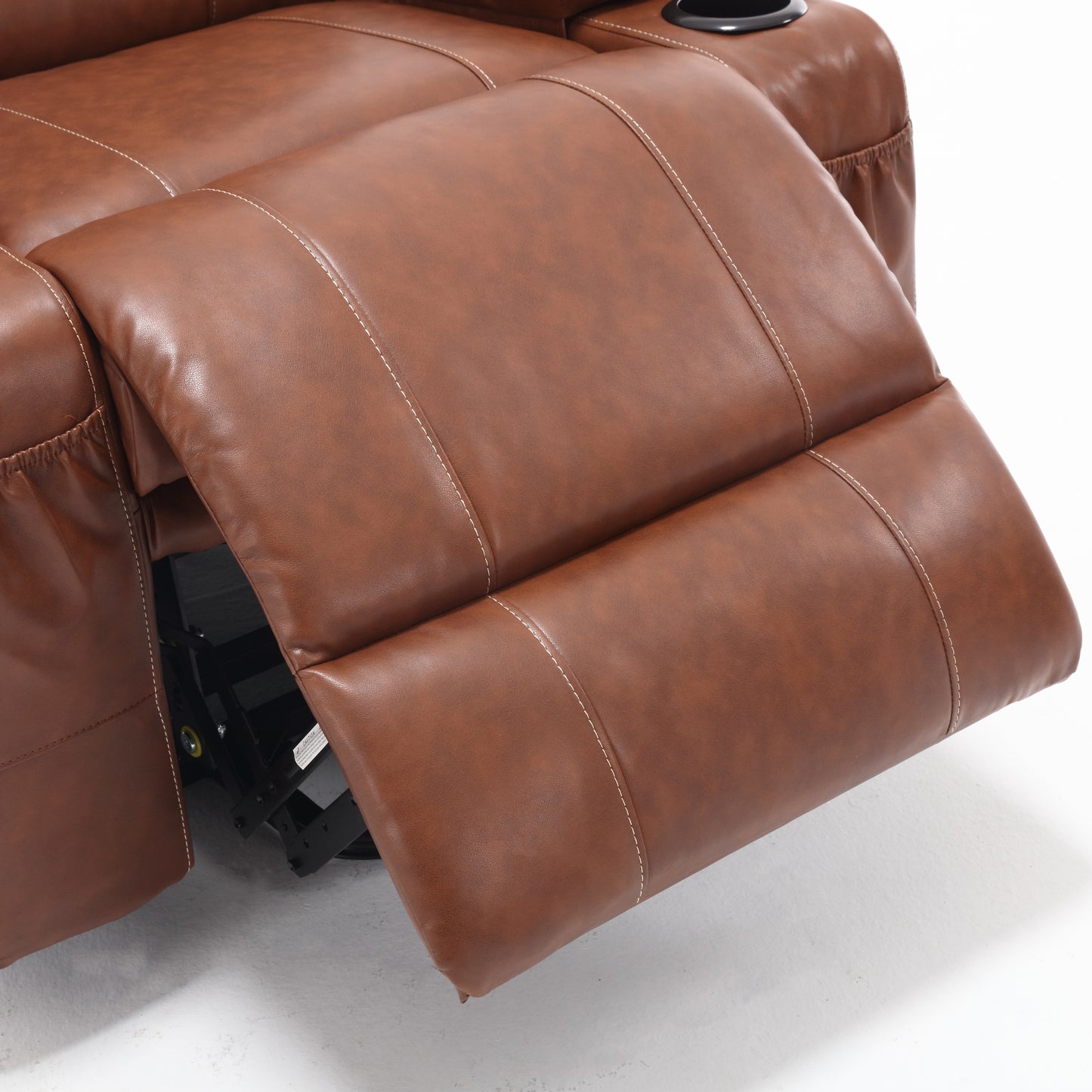 Electric Power Lift Recliner Chair with Massage, Heat, and Side Pockets for Elderly