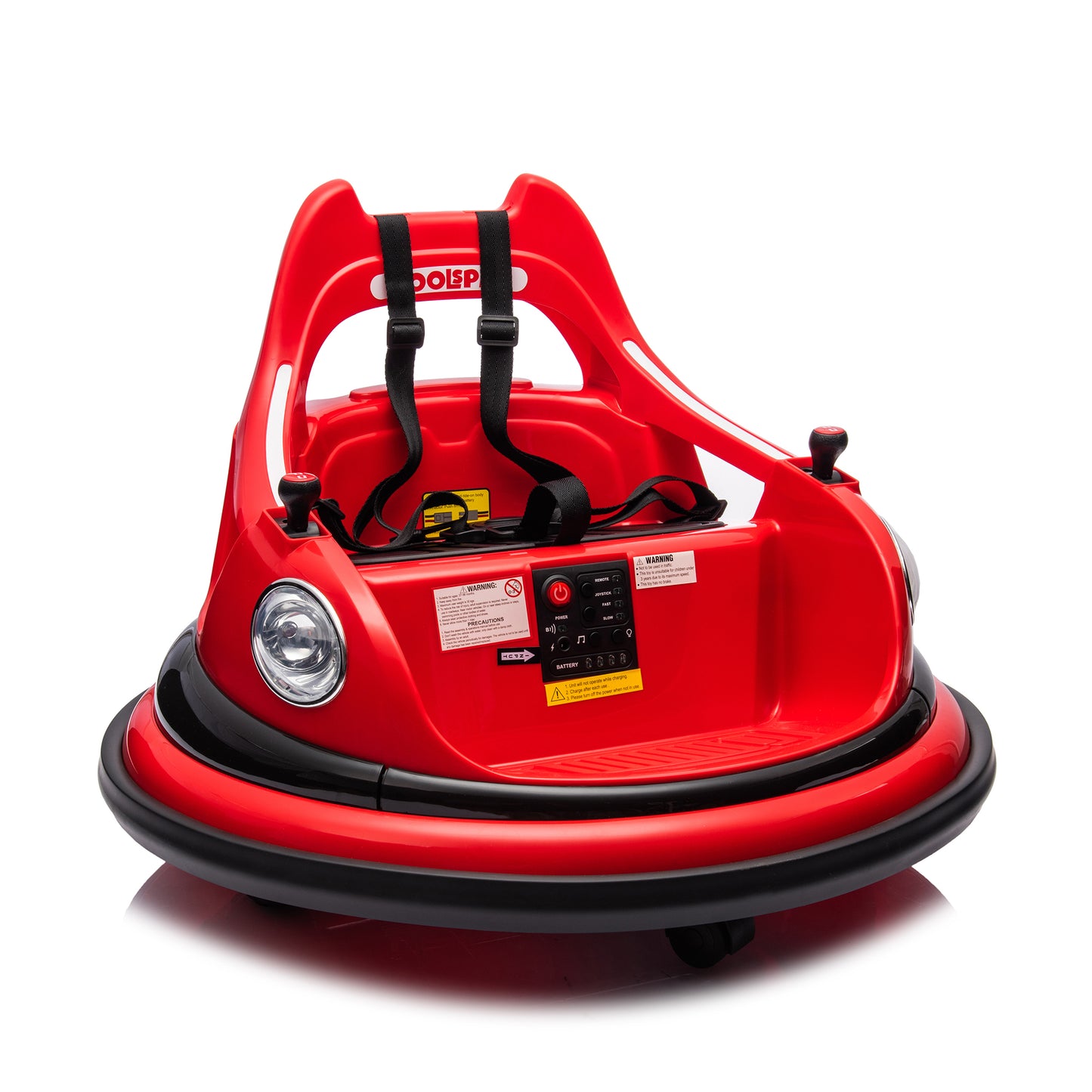 Electric Remote Control Bumper Car for Kids 1.5-5 Years Old