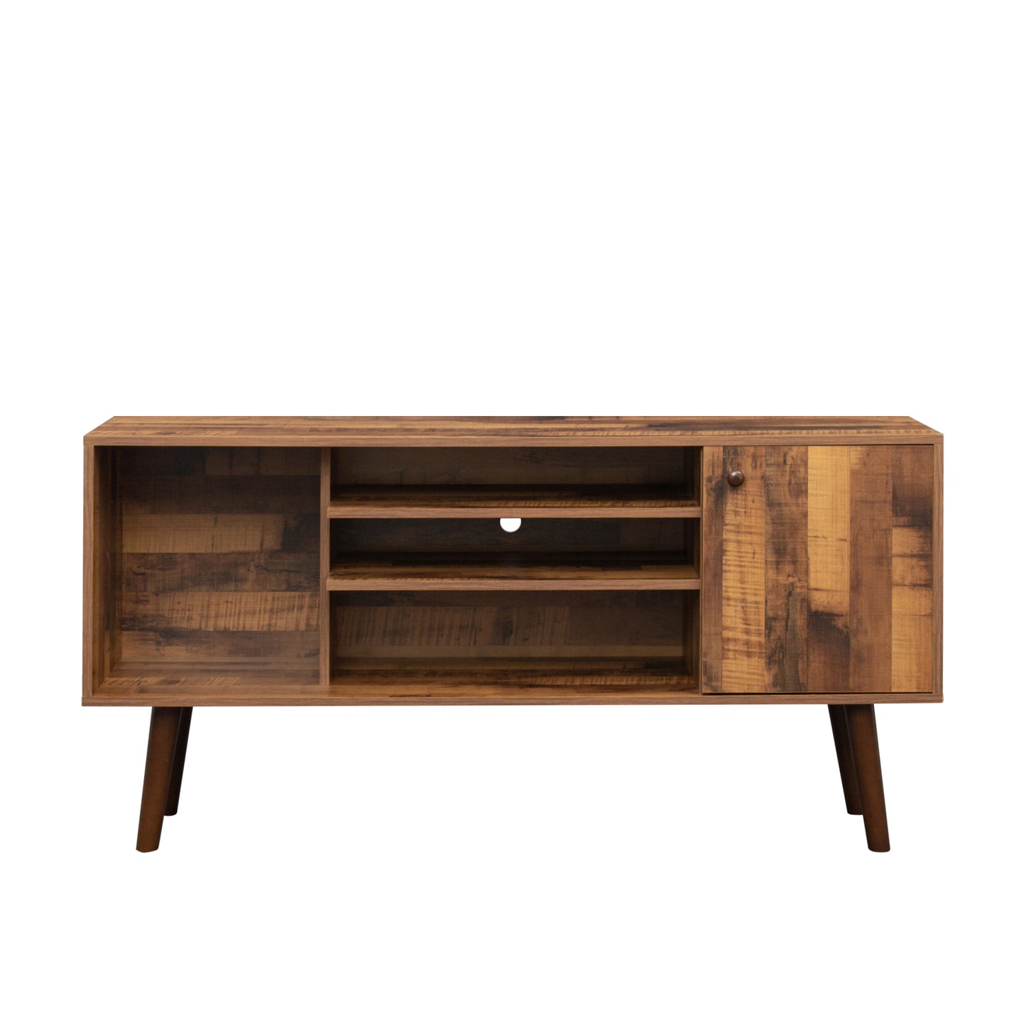 Modern TV Stand with Ample Storage and Stylish Design