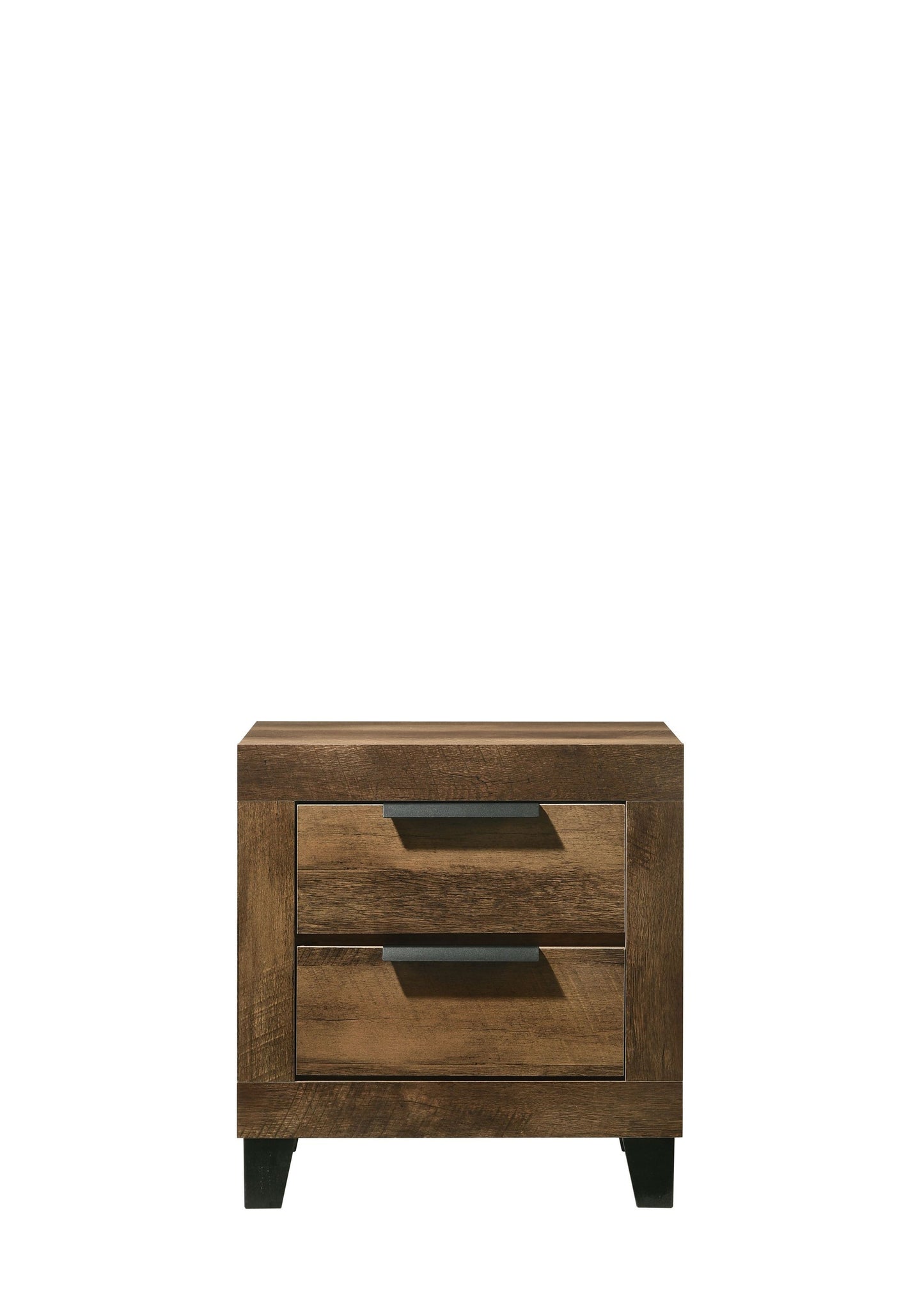 Morales Nightstand, Rustic Oak Finish 28593