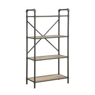 Itzel Bookshelf in Antique Oak & Sandy Gray 97163