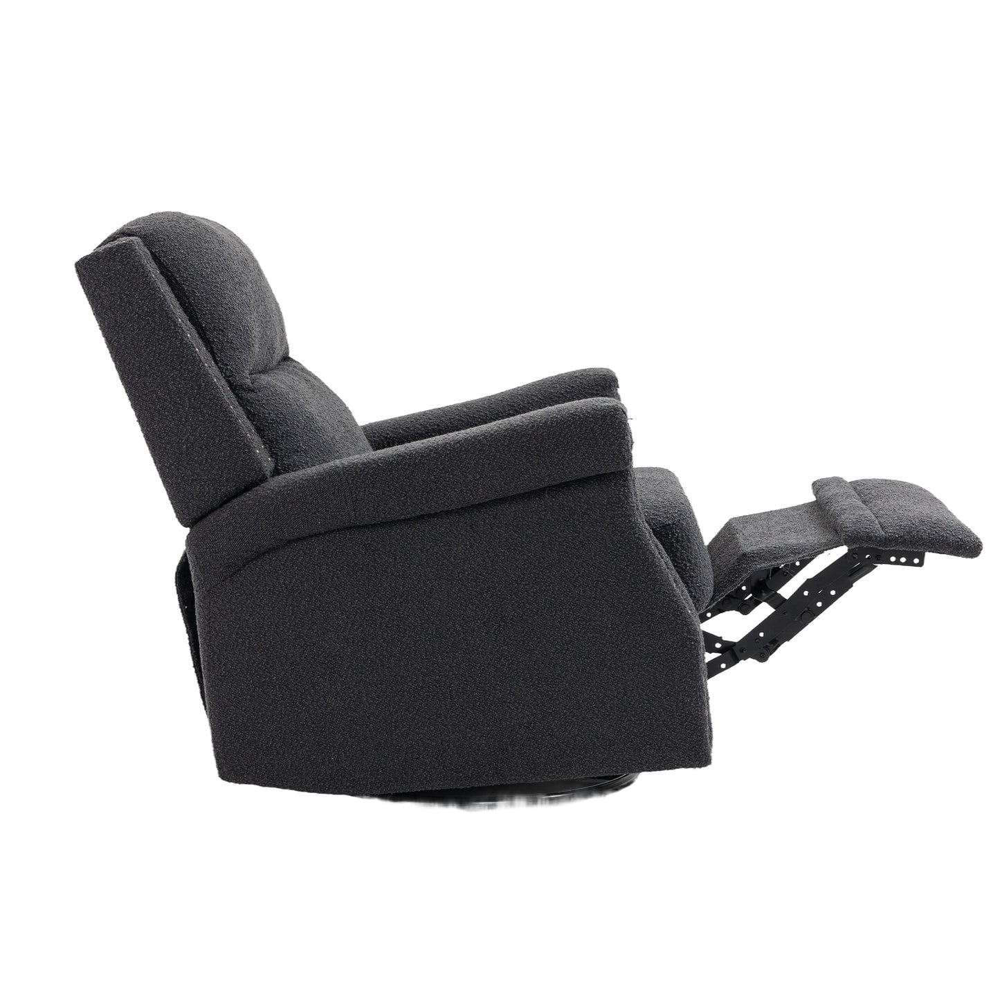 360 Degree Swivel Recliner Chair with Rocking and Reclining Functionality