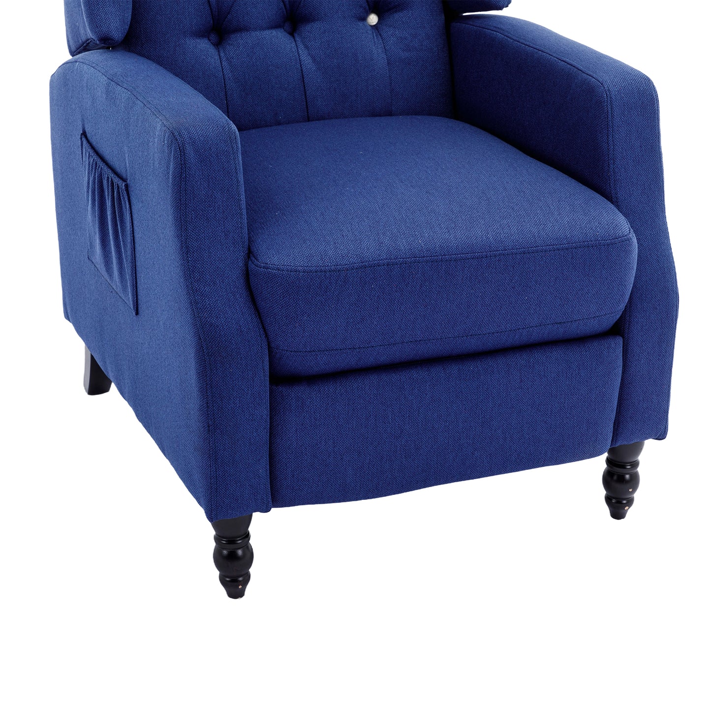 Elegant Upholstered Recliner Chair for Cozy Living