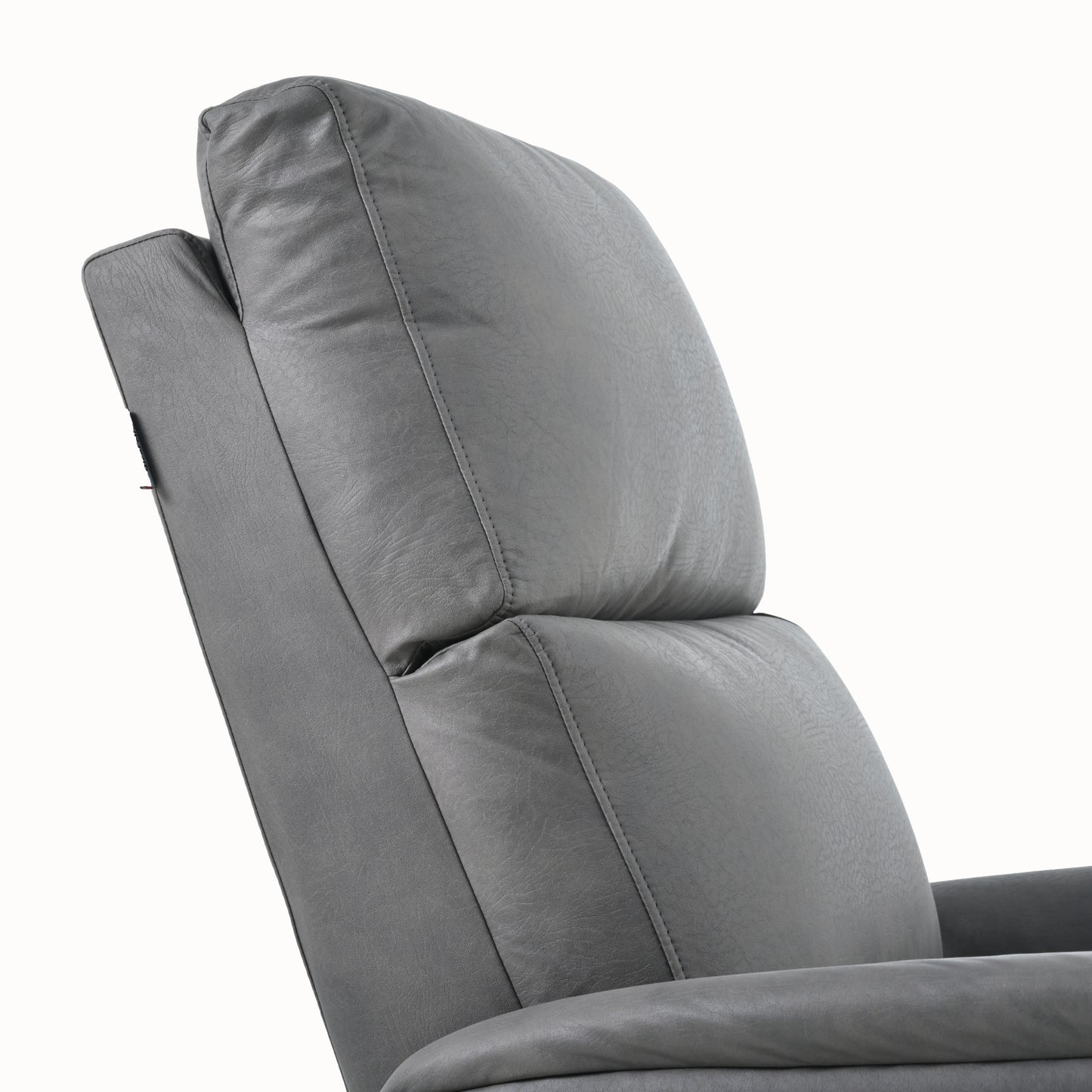 Dark Gray Electric Power Recliner Chair with USB Ports